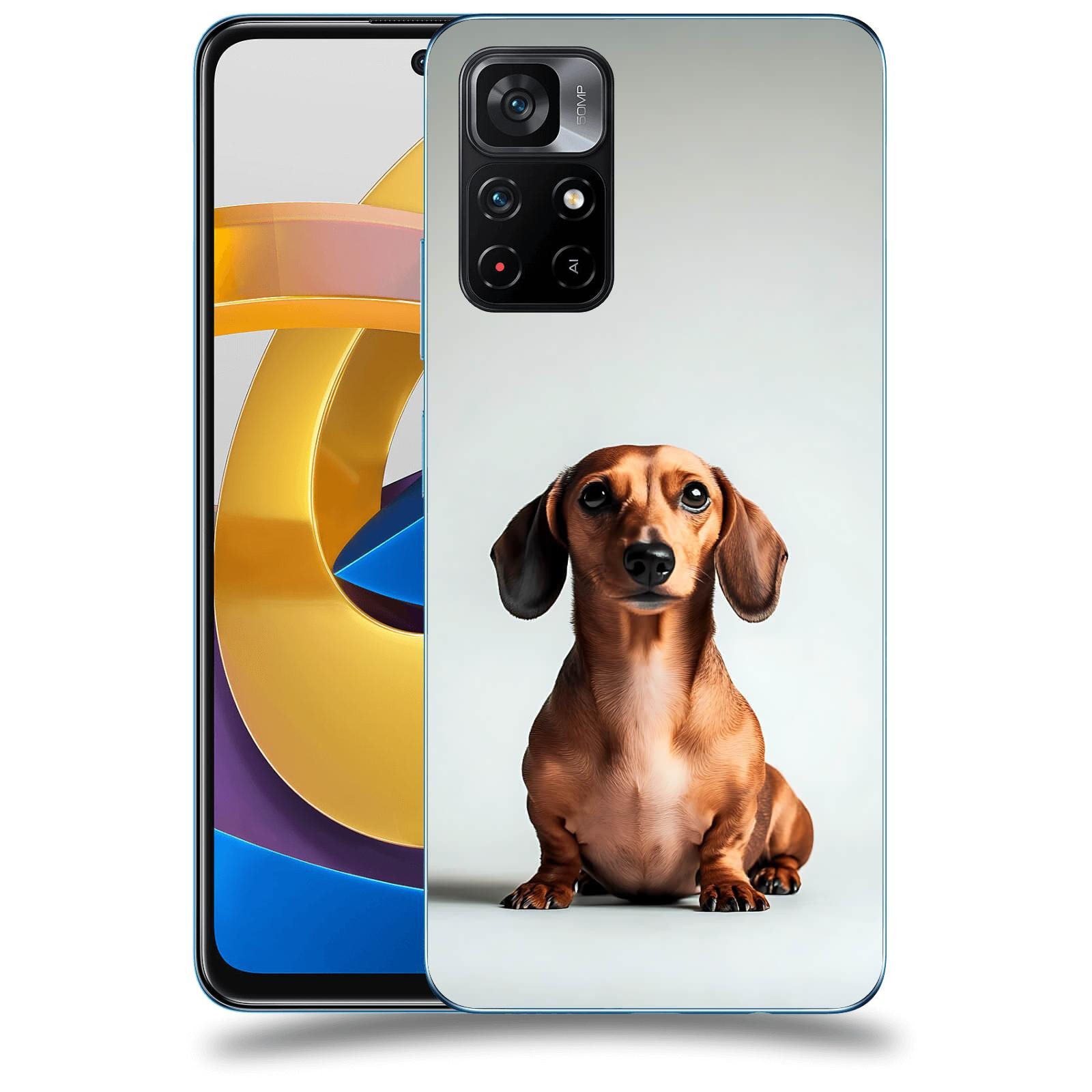 ACOVER Kryt na mobil Xiaomi Poco M4 Pro - Dachshund III