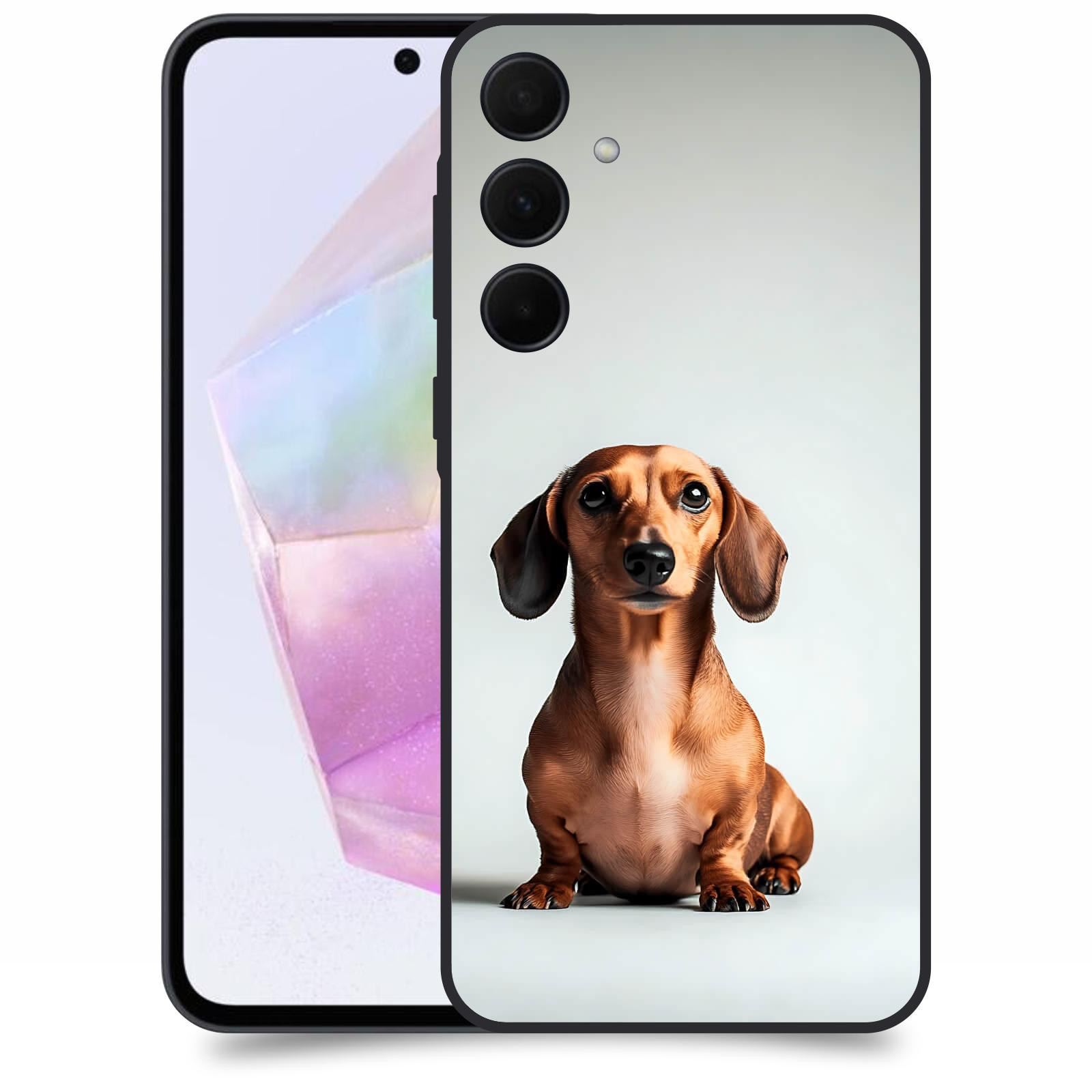 ACOVER Kryt na mobil Samsung Galaxy A35 5G - Dachshund III