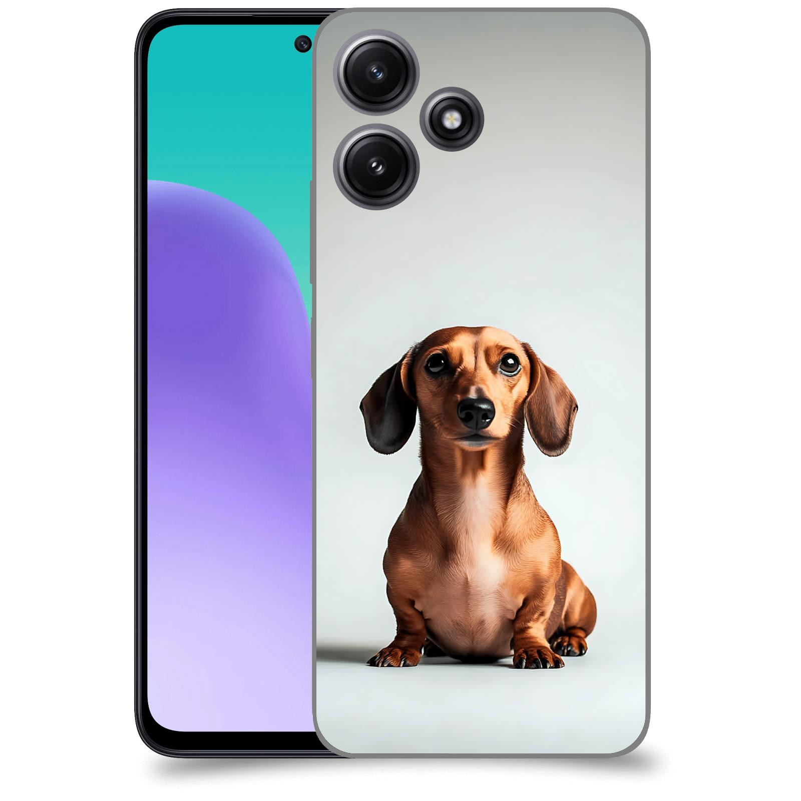 ACOVER Kryt na mobil Xiaomi Redmi 12 5G - Dachshund III