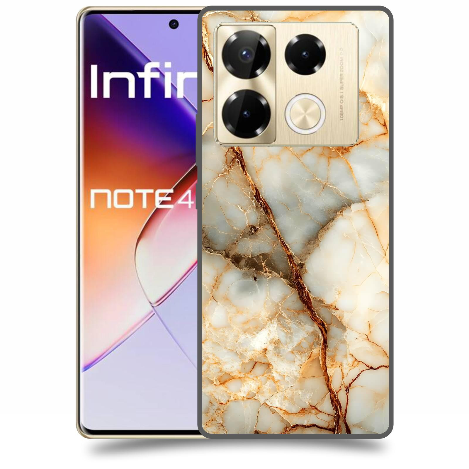 ACOVER Kryt na mobil Infinix Note 40 PRO - Marble I