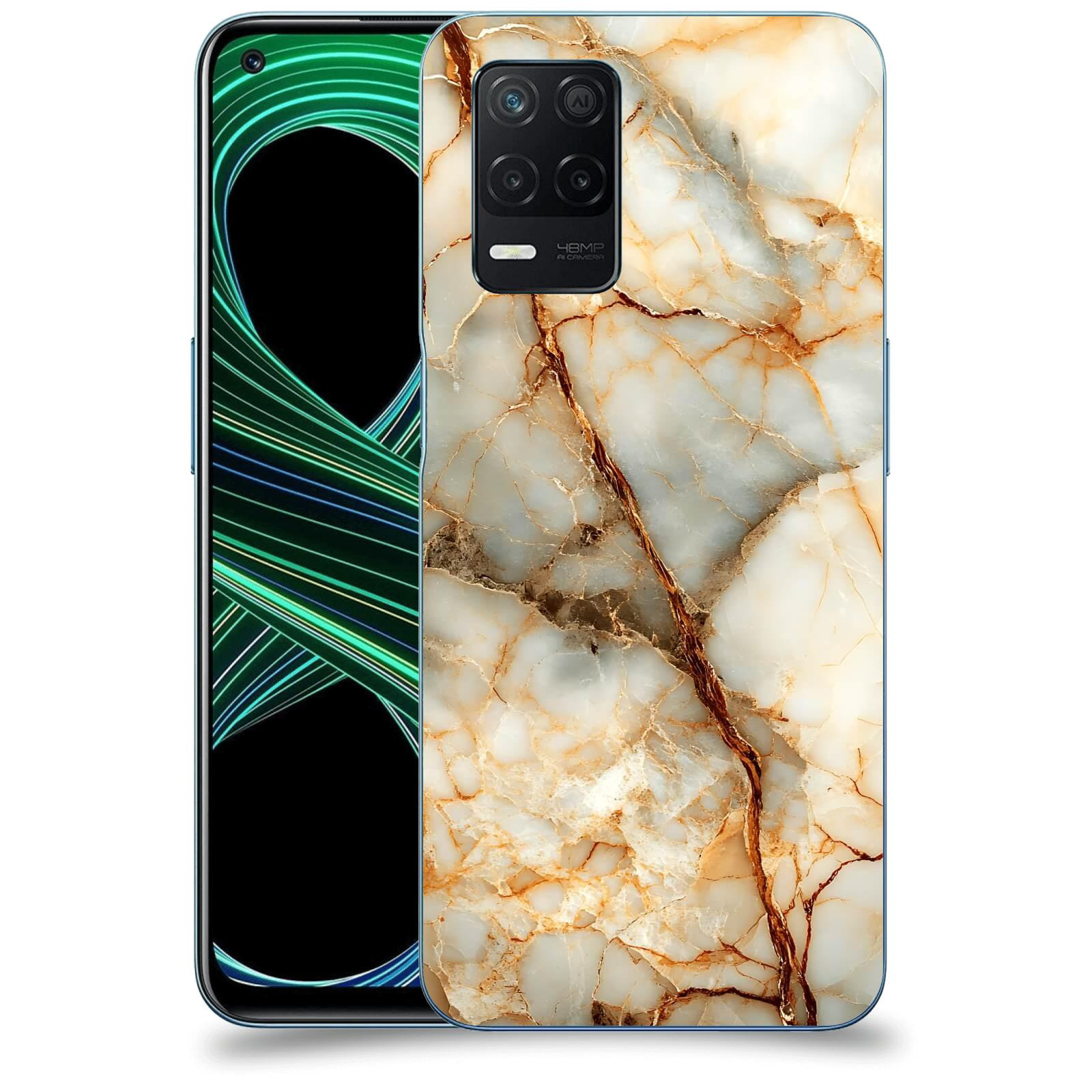 ACOVER Kryt na mobil Realme 8 5G - Marble I