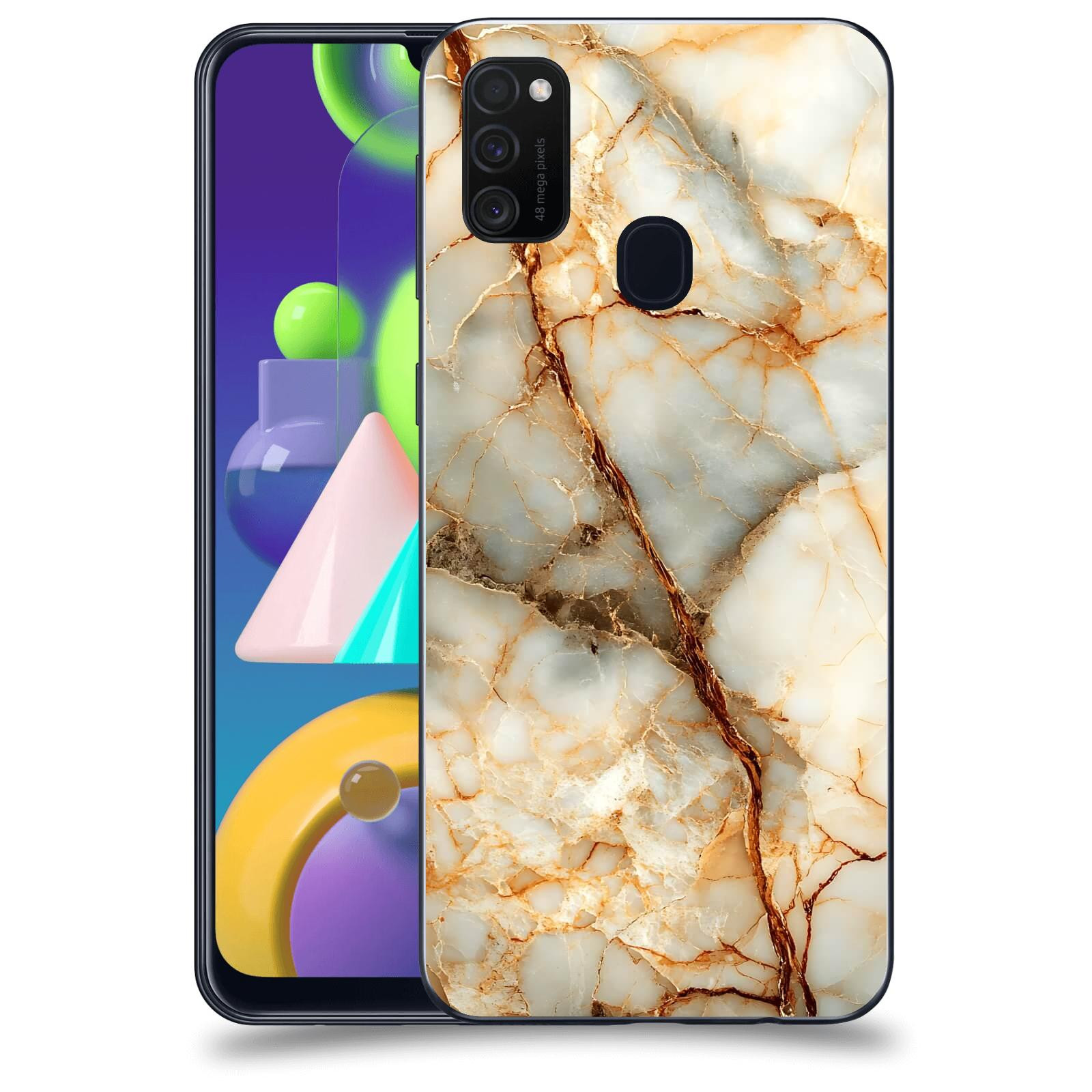 ACOVER Kryt na mobil Samsung Galaxy M21 M215F - Marble I