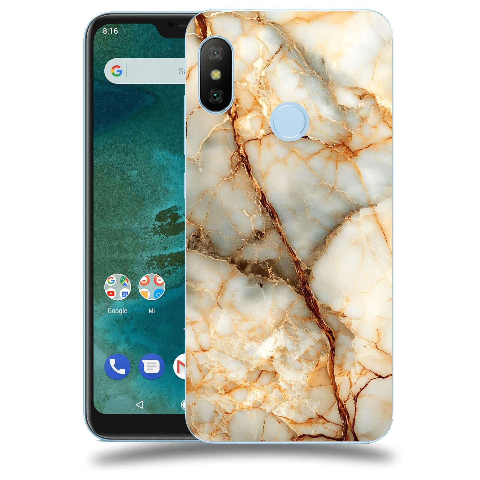 ACOVER Kryt na mobil Xiaomi Mi A2 Lite - Marble I