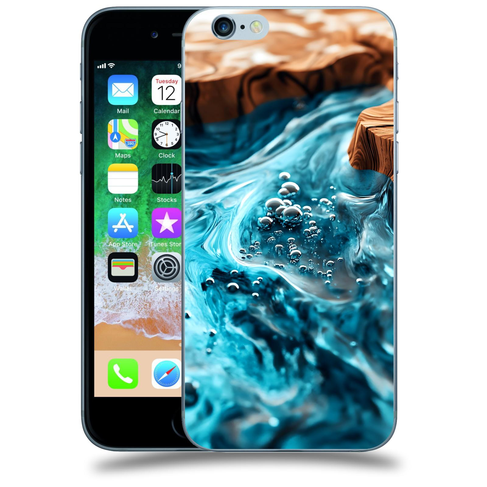 ACOVER Kryt na mobil Apple iPhone 6/6S - Deep Marine I