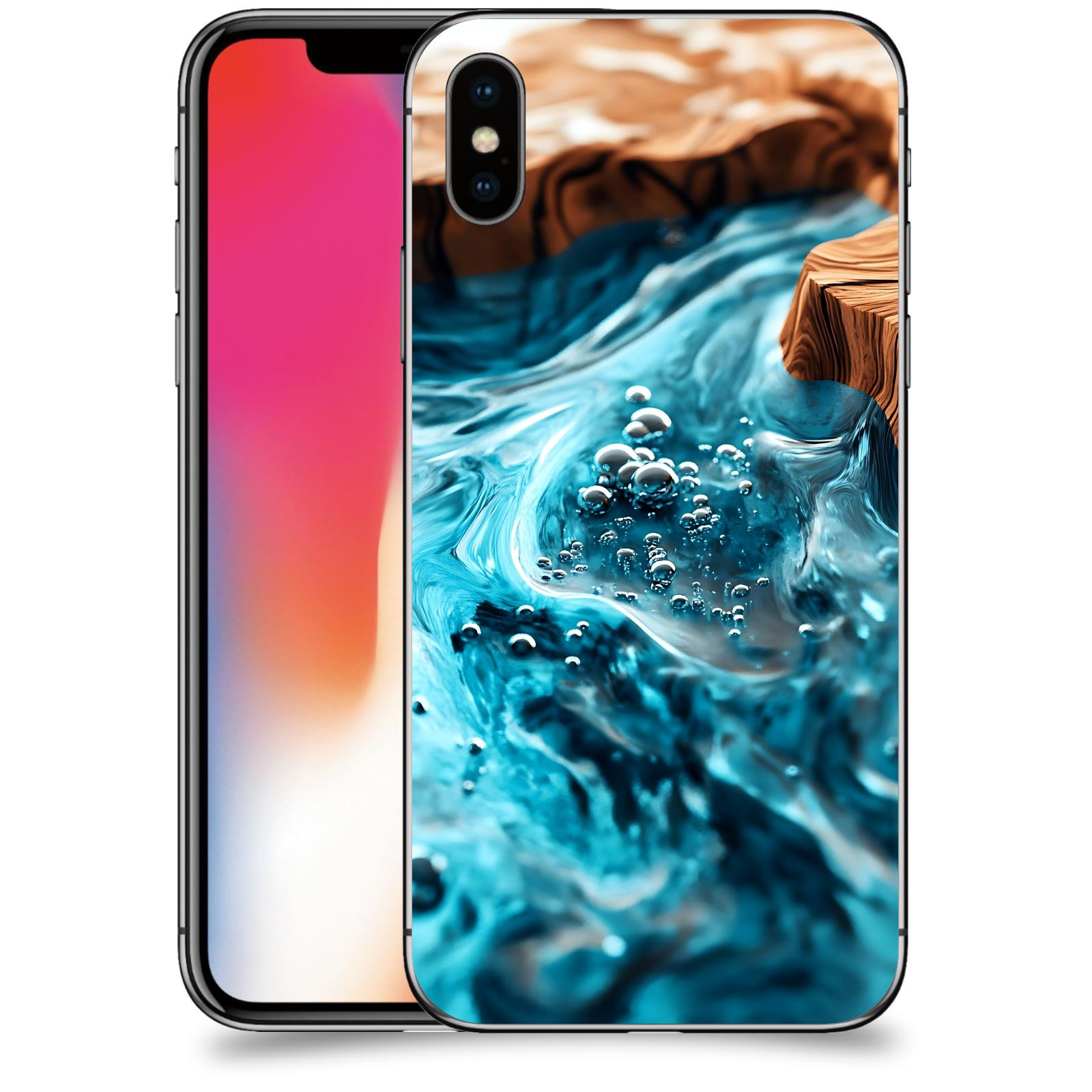 ACOVER Kryt na mobil Apple iPhone X/XS - Deep Marine I