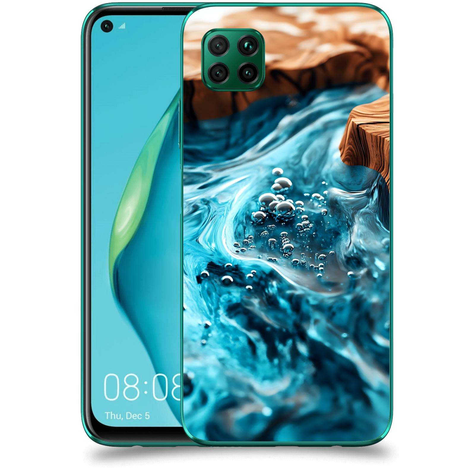 ACOVER Kryt na mobil Huawei P40 Lite - Deep Marine I