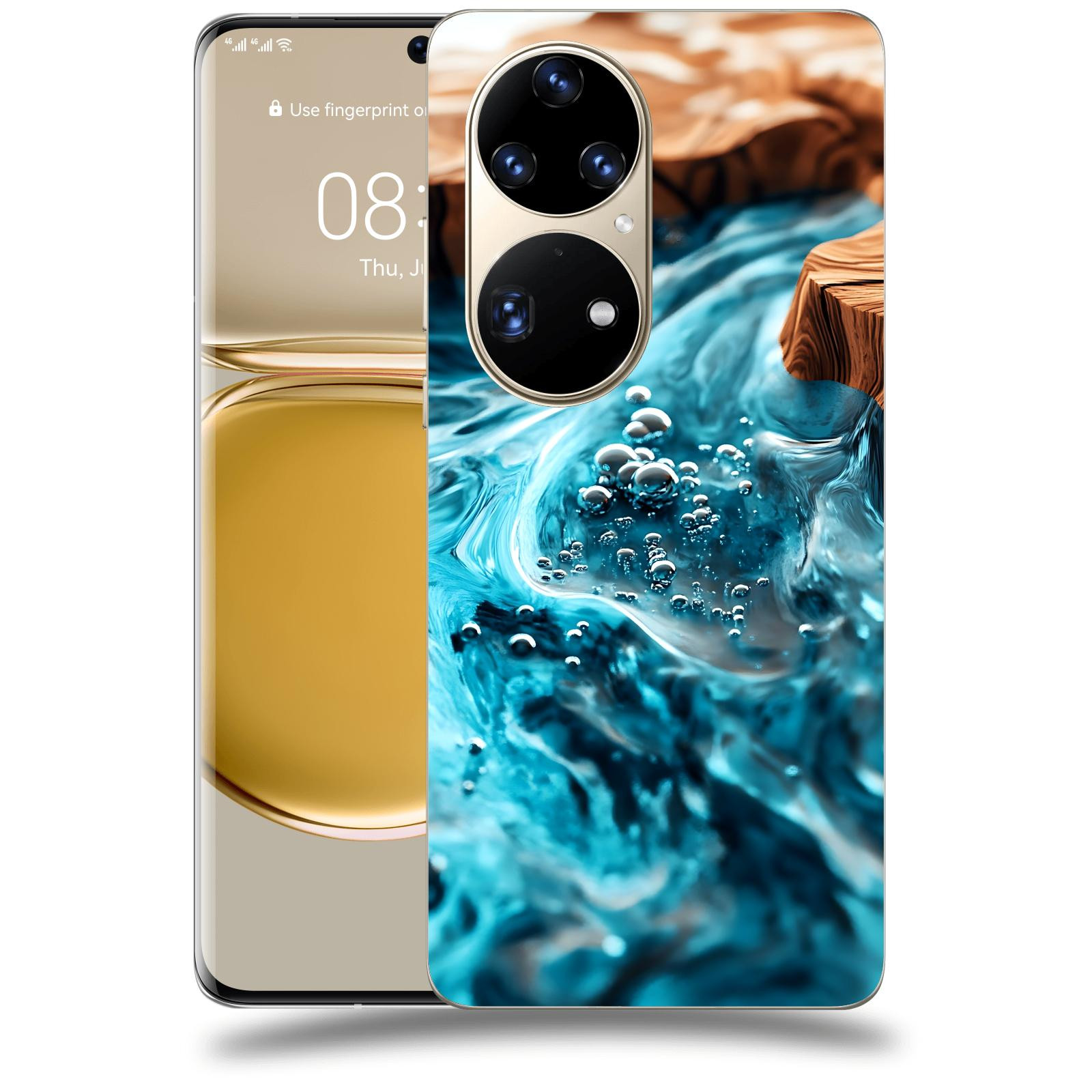 ACOVER Kryt na mobil Huawei P50 - Deep Marine I