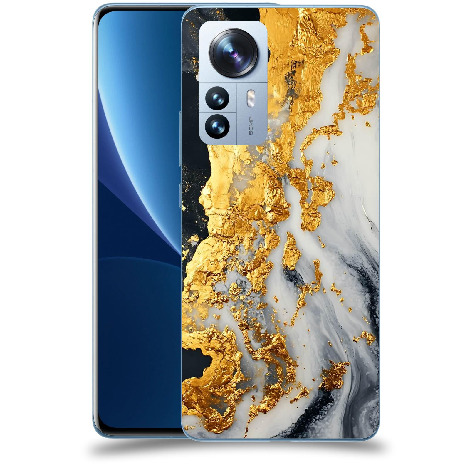 ACOVER Kryt na mobil Xiaomi 12 Pro - Marble II
