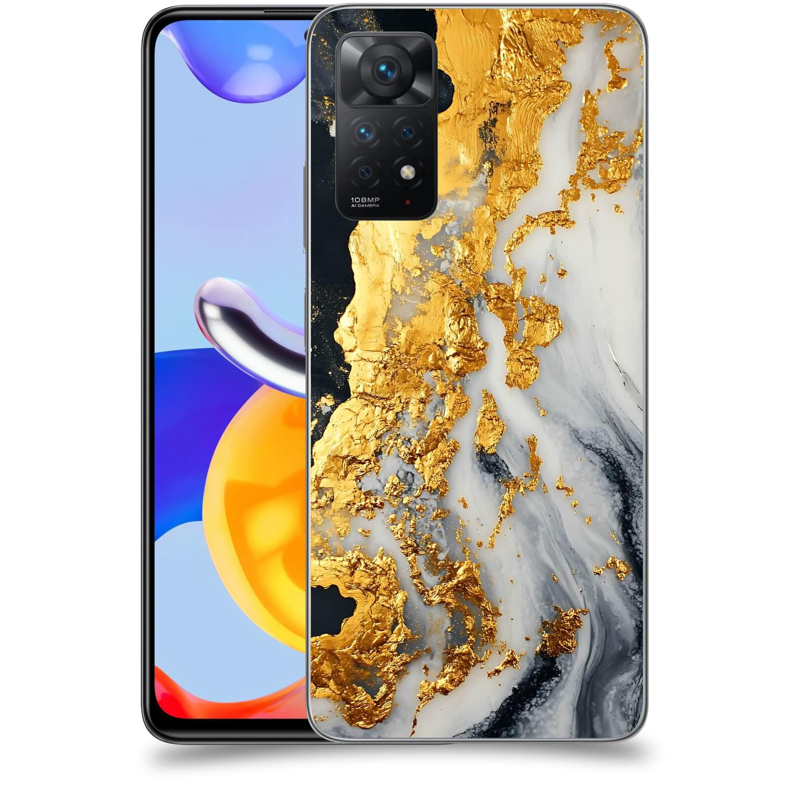 ACOVER Kryt na mobil Xiaomi Redmi Note 11 Pro - Marble II