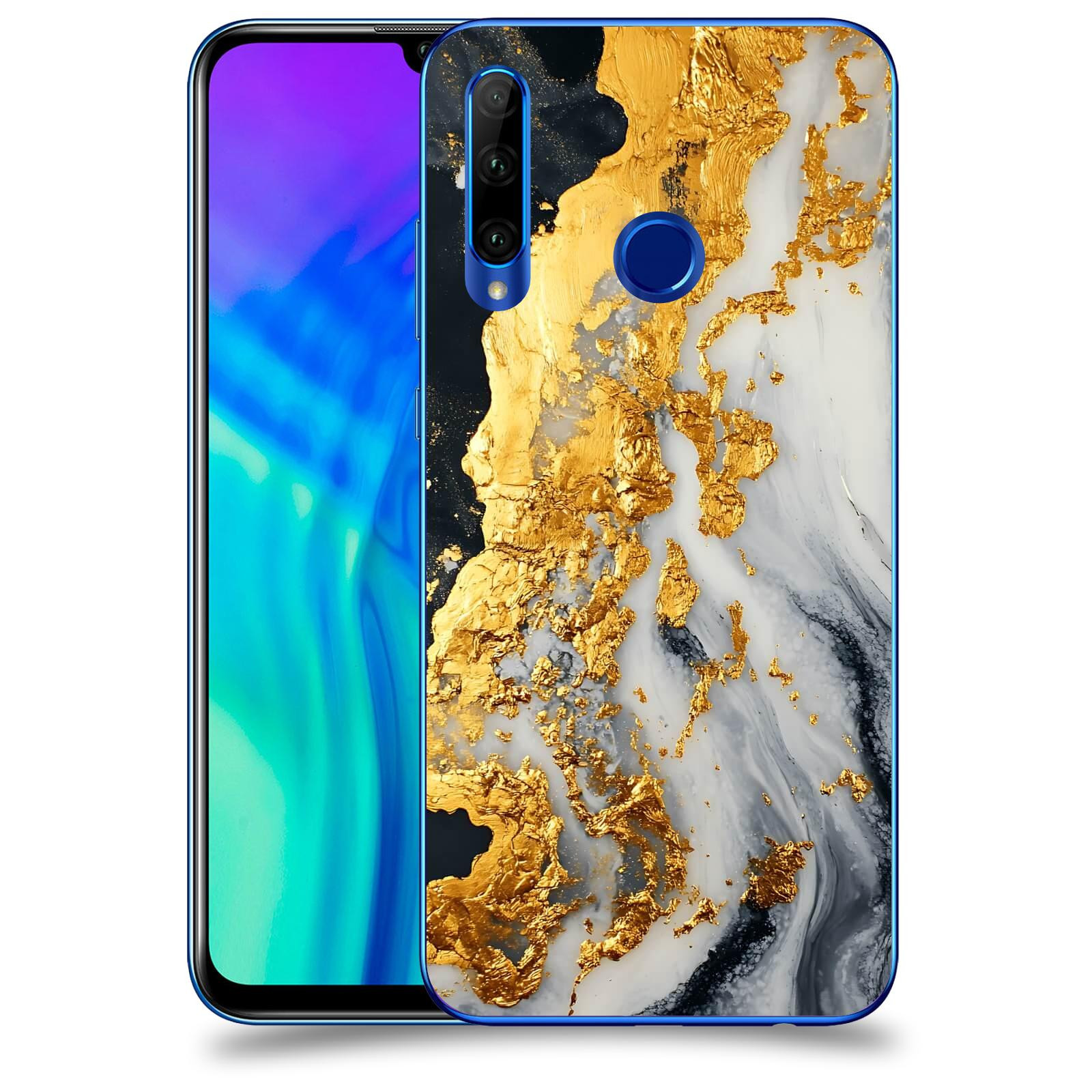 ACOVER Kryt na mobil Honor 20 Lite - Marble II