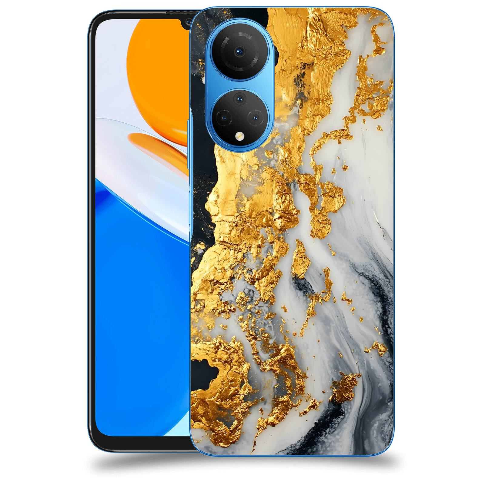 ACOVER Kryt na mobil Honor X7 - Marble II