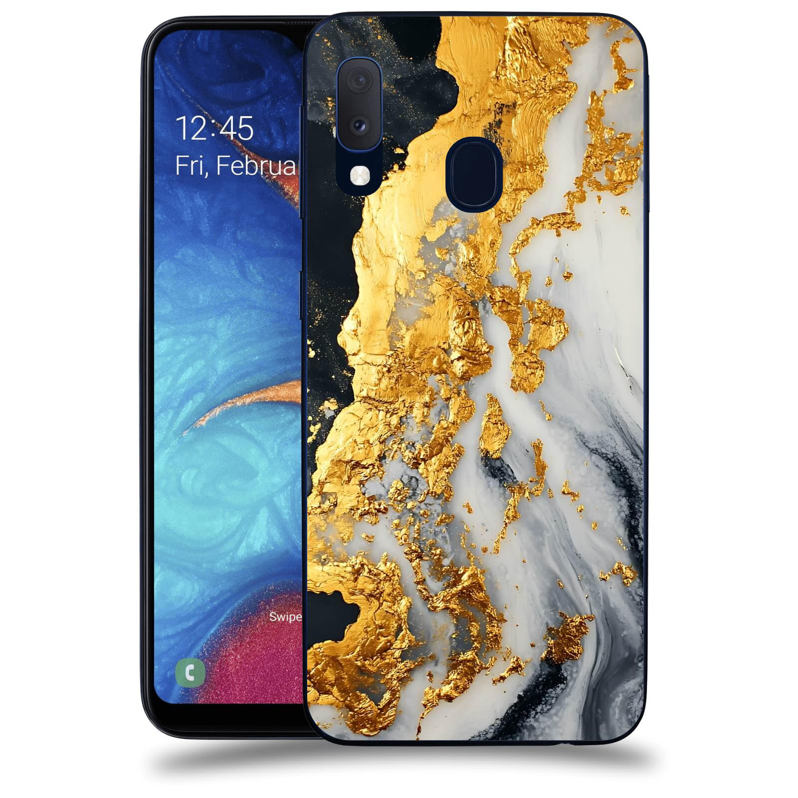 ACOVER Kryt na mobil Samsung Galaxy A20e A202F - Marble II