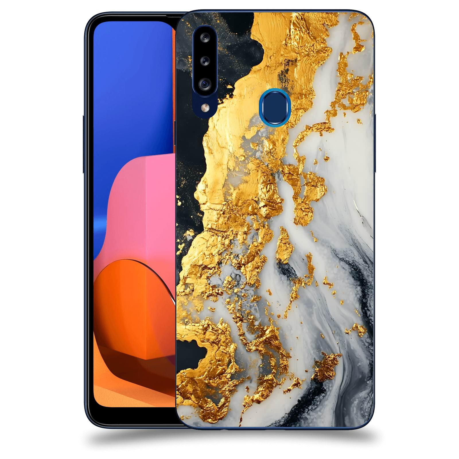 ACOVER Kryt na mobil Samsung Galaxy A20s - Marble II
