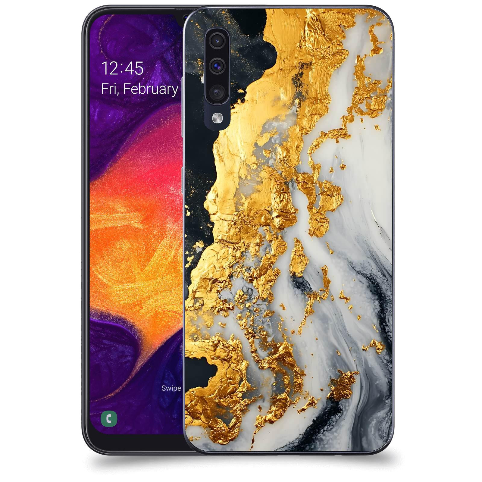 ACOVER Kryt na mobil Samsung Galaxy A50 A505F - Marble II