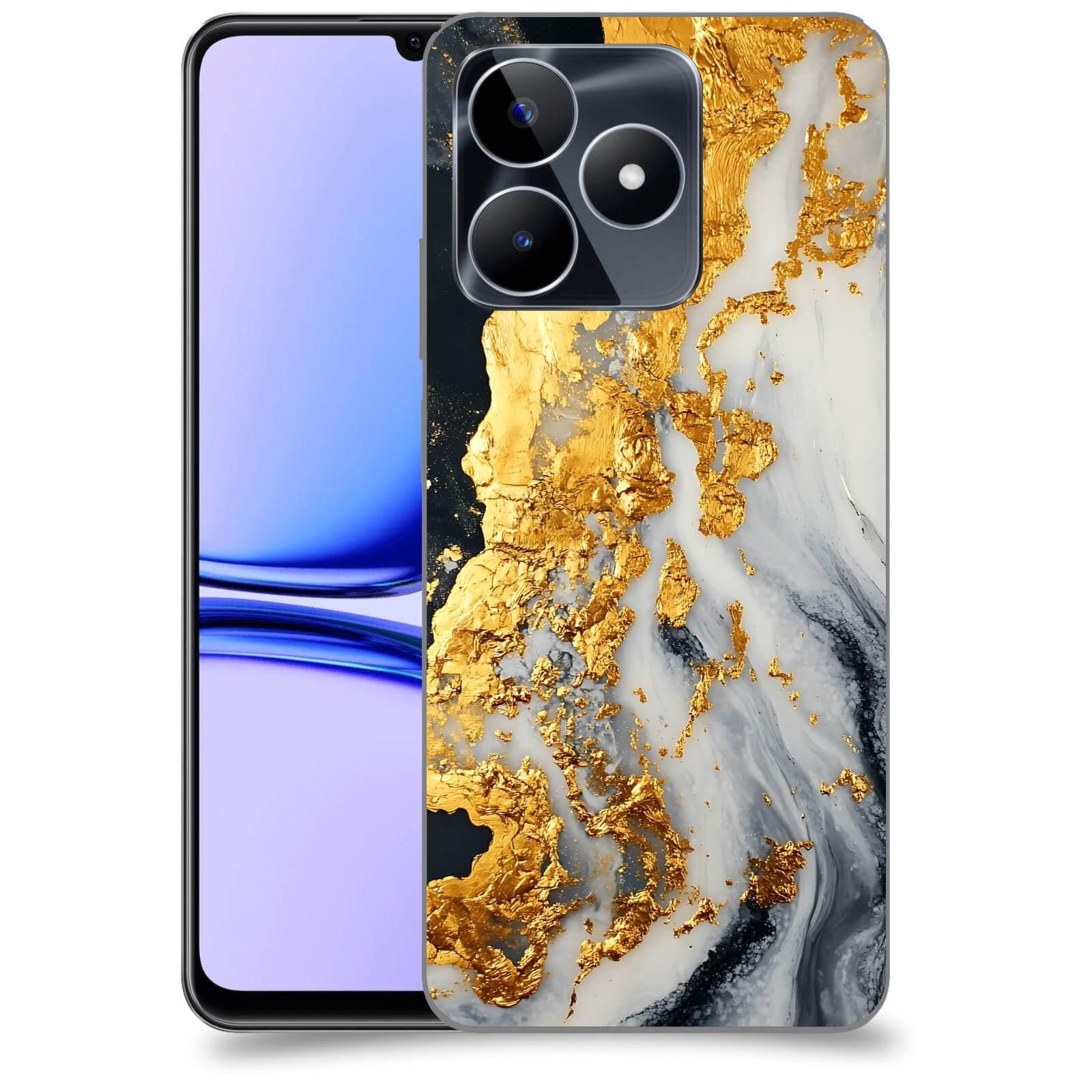 ACOVER Kryt na mobil Realme C53 - Marble II
