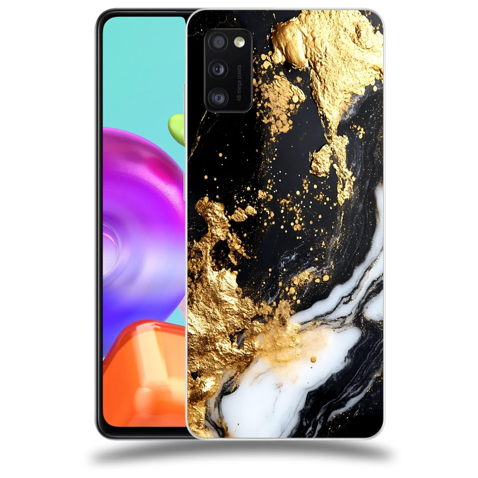 ACOVER Kryt na mobil Samsung Galaxy A41 A415F - Marble III