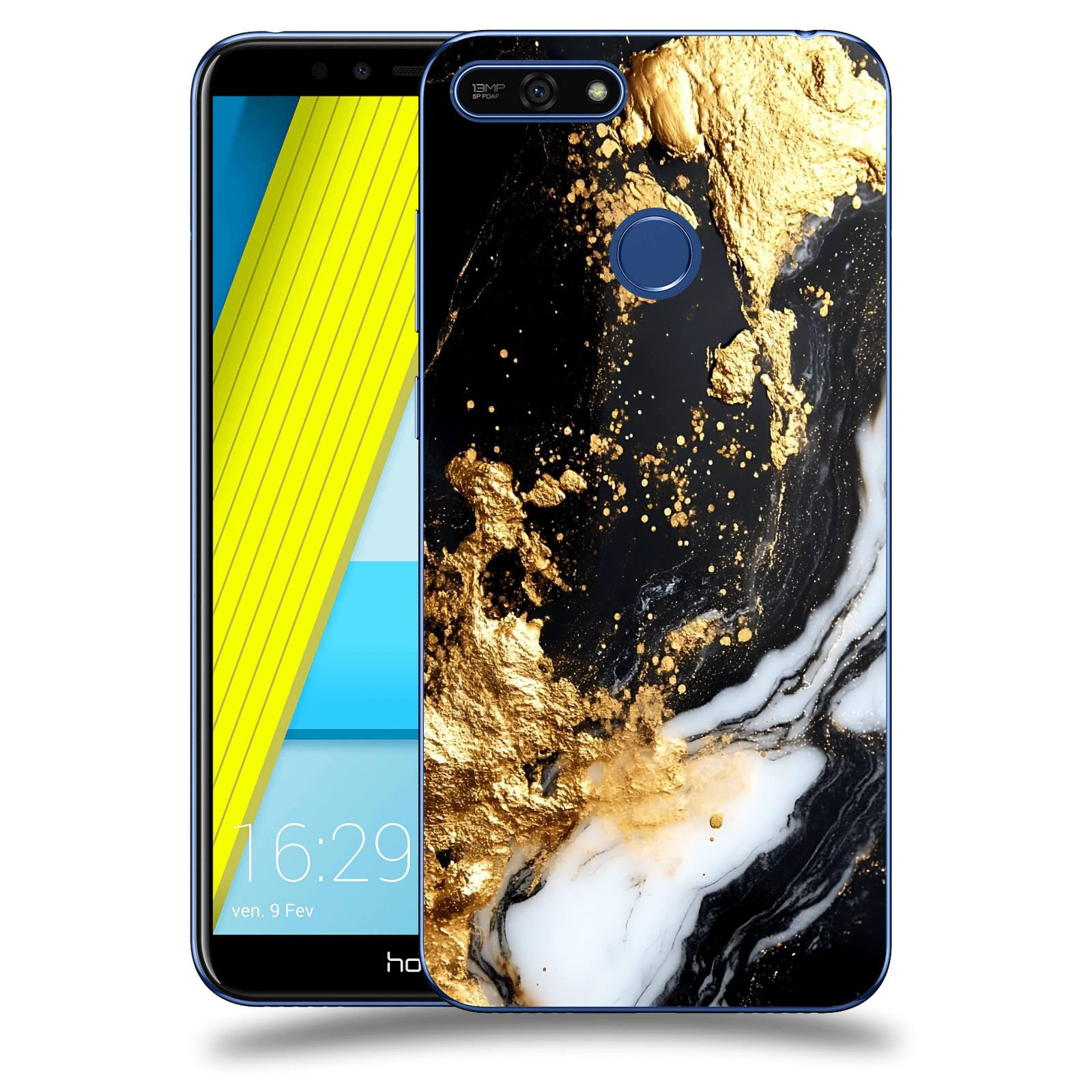 ACOVER Kryt na mobil Honor 7A - Marble III