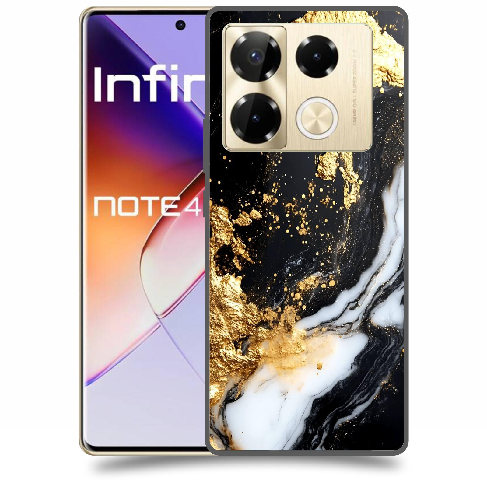 ACOVER Kryt na mobil Infinix Note 40 PRO - Marble III