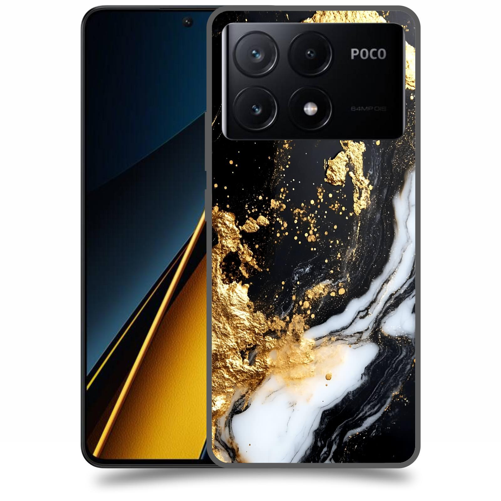 ACOVER Kryt na mobil Poco X6 Pro 5G - Marble III
