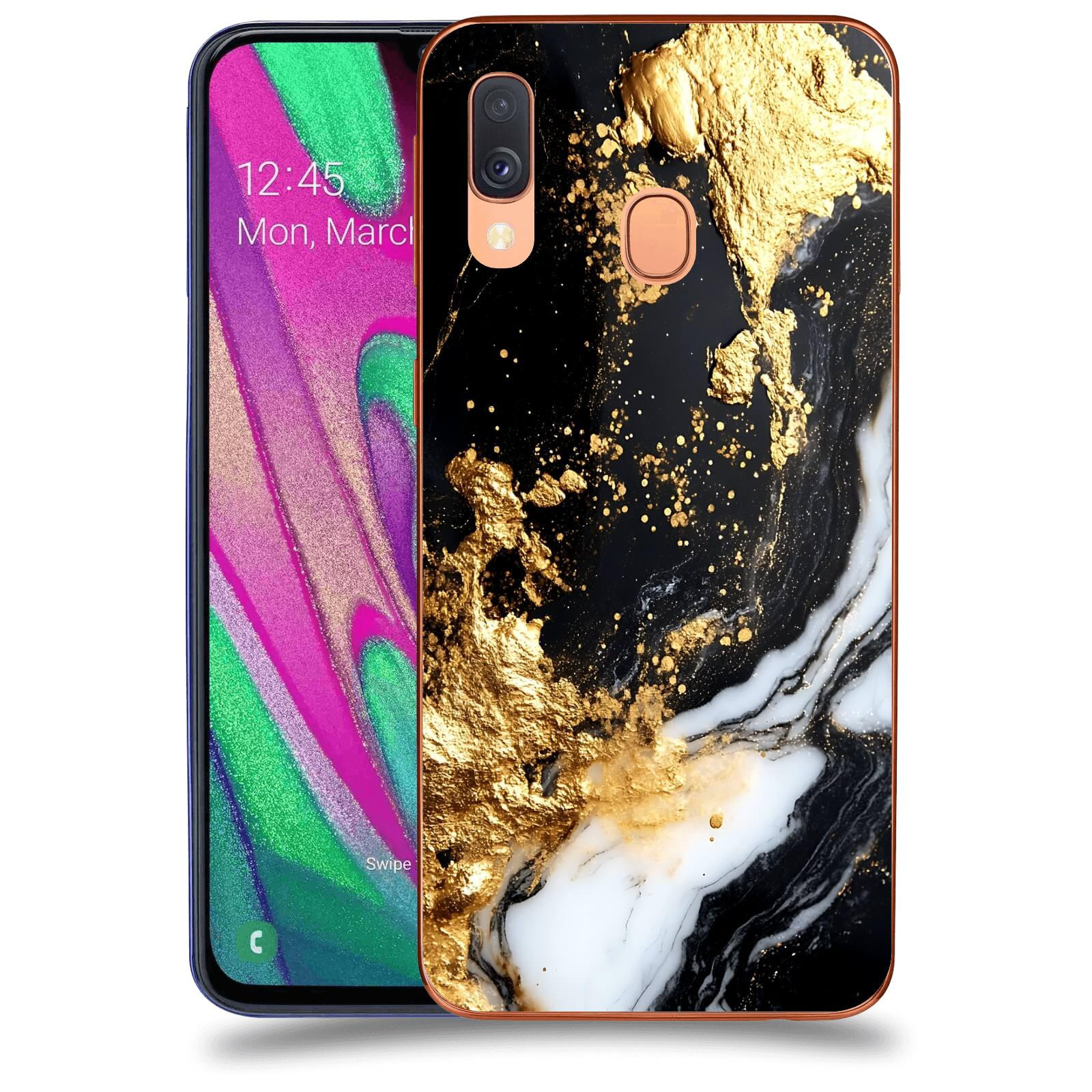 ACOVER Kryt na mobil Samsung Galaxy A40 A405F - Marble III