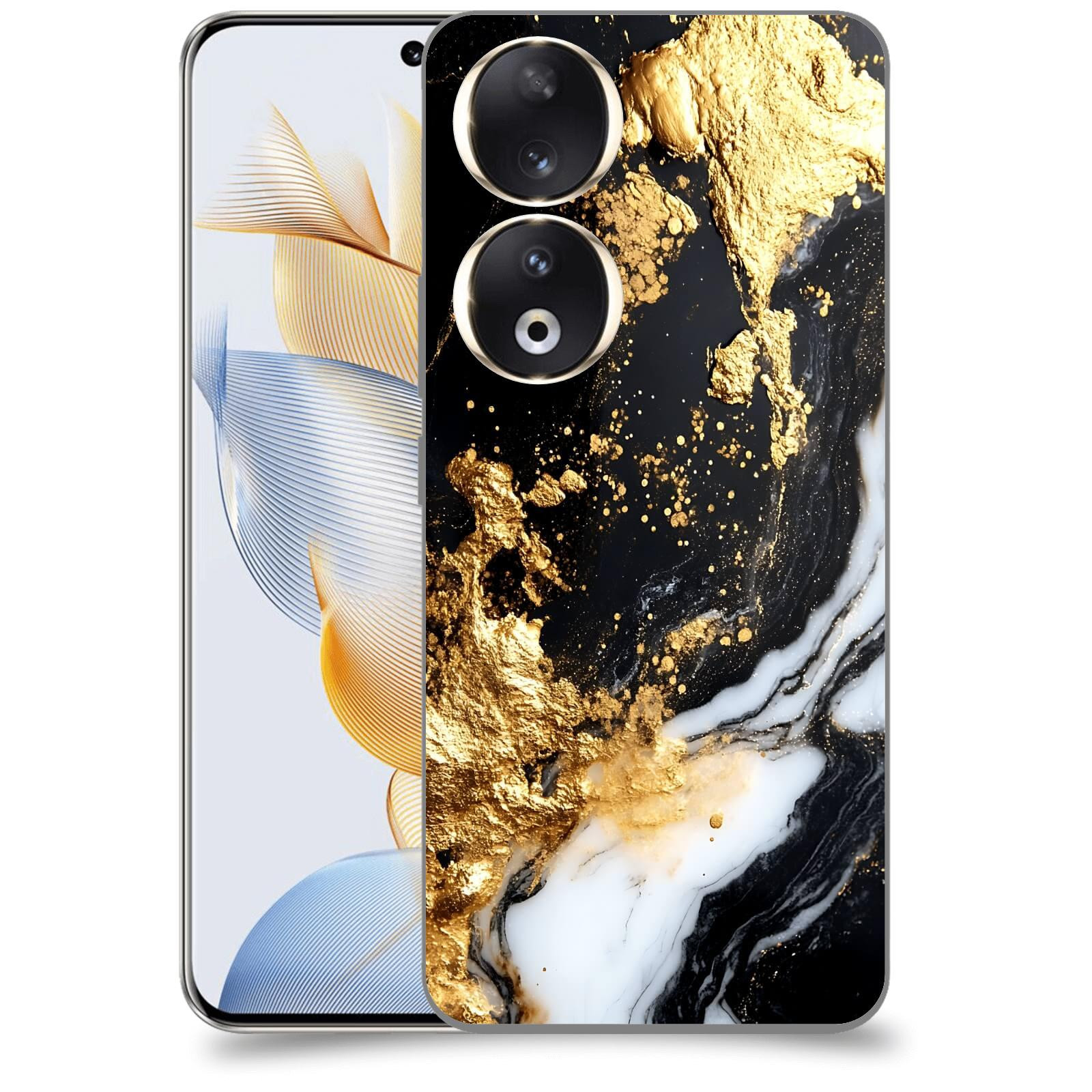 ACOVER Kryt na mobil Honor 90 - Marble III