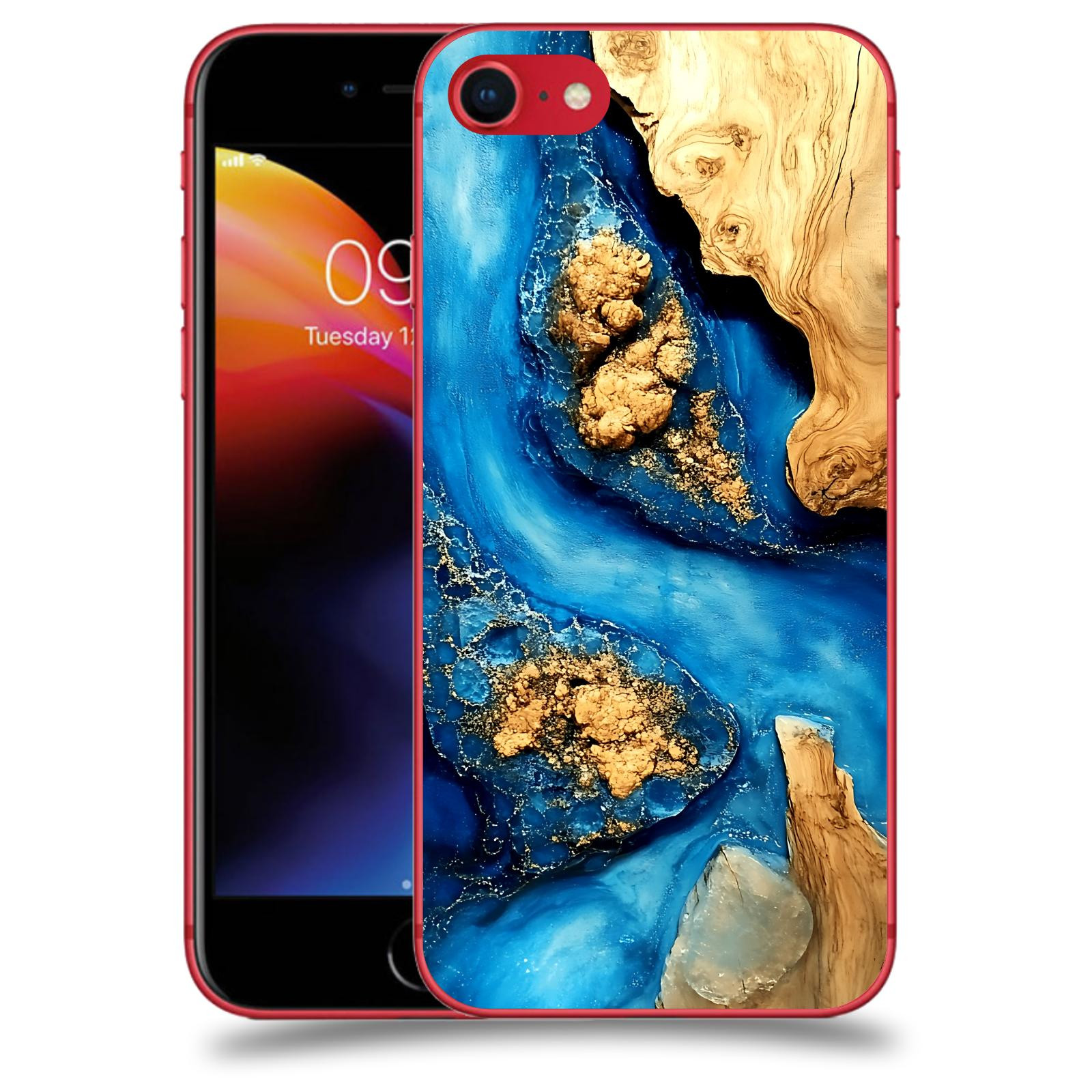 ACOVER Kryt na mobil Apple iPhone 8 - Deep Marine II