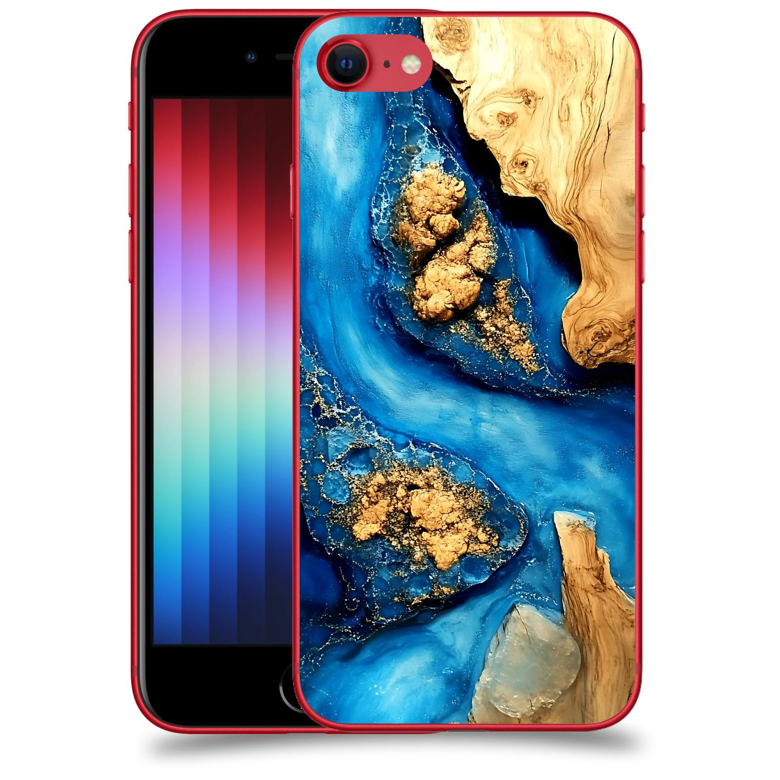 ACOVER Kryt na mobil Apple iPhone SE 2022 - Deep Marine II