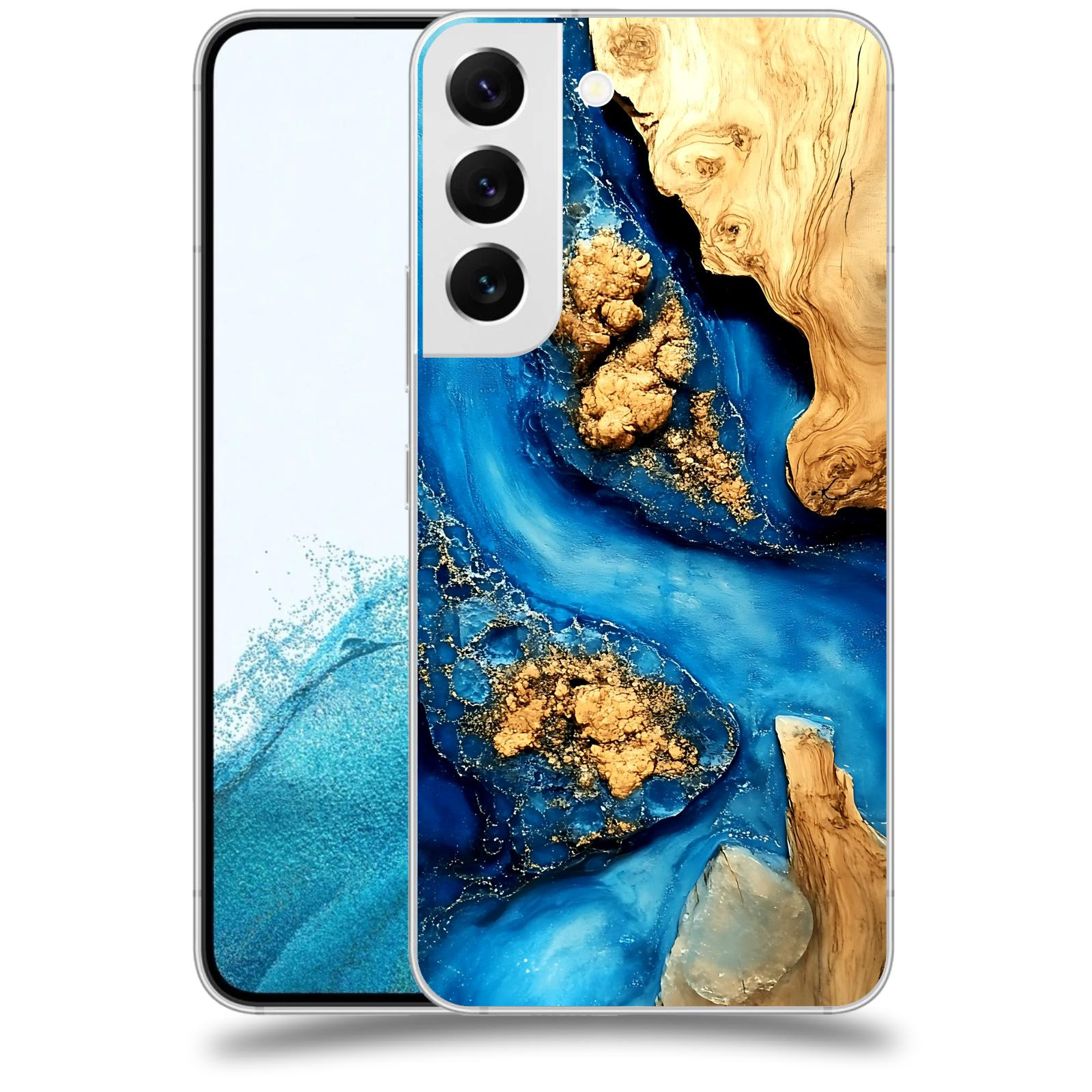 ACOVER Kryt na mobil Samsung Galaxy S22 5G - Deep Marine II