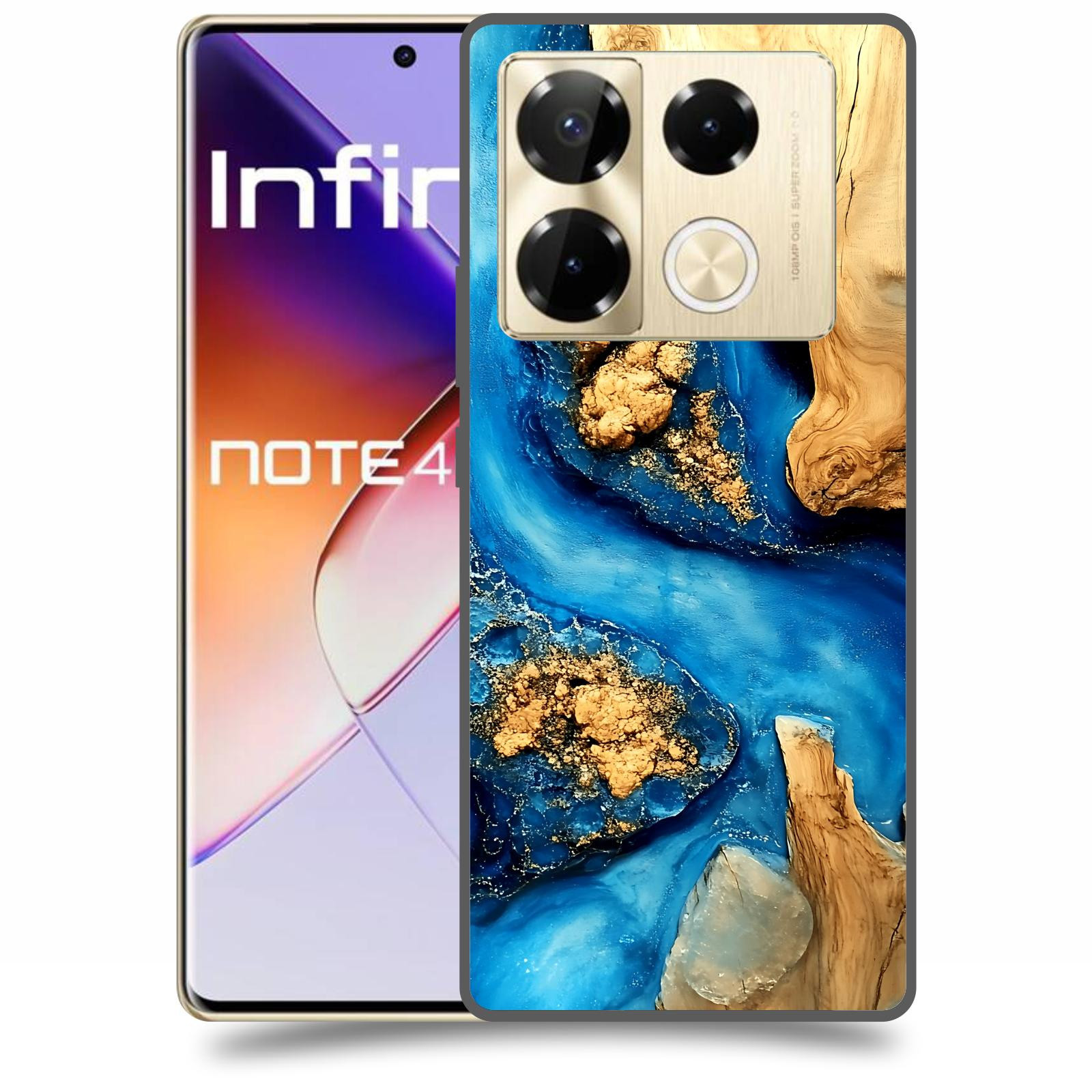 ACOVER Kryt na mobil Infinix Note 40 PRO - Deep Marine II