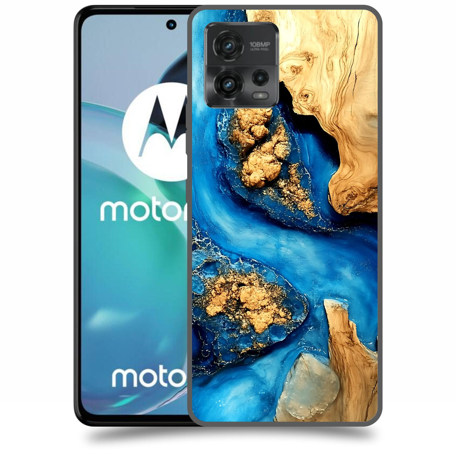 ACOVER Kryt na mobil Motorola Moto G72 - Deep Marine II