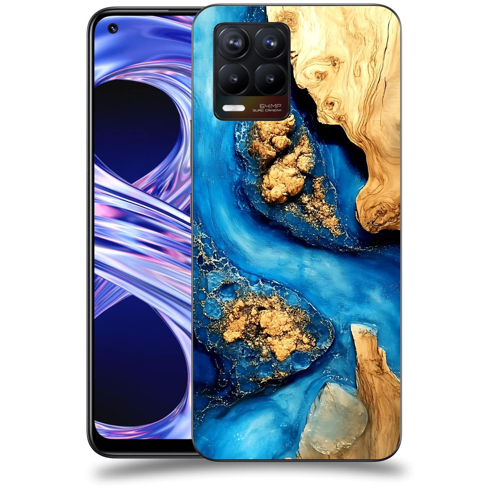 ACOVER Kryt na mobil Realme 8 - Deep Marine II