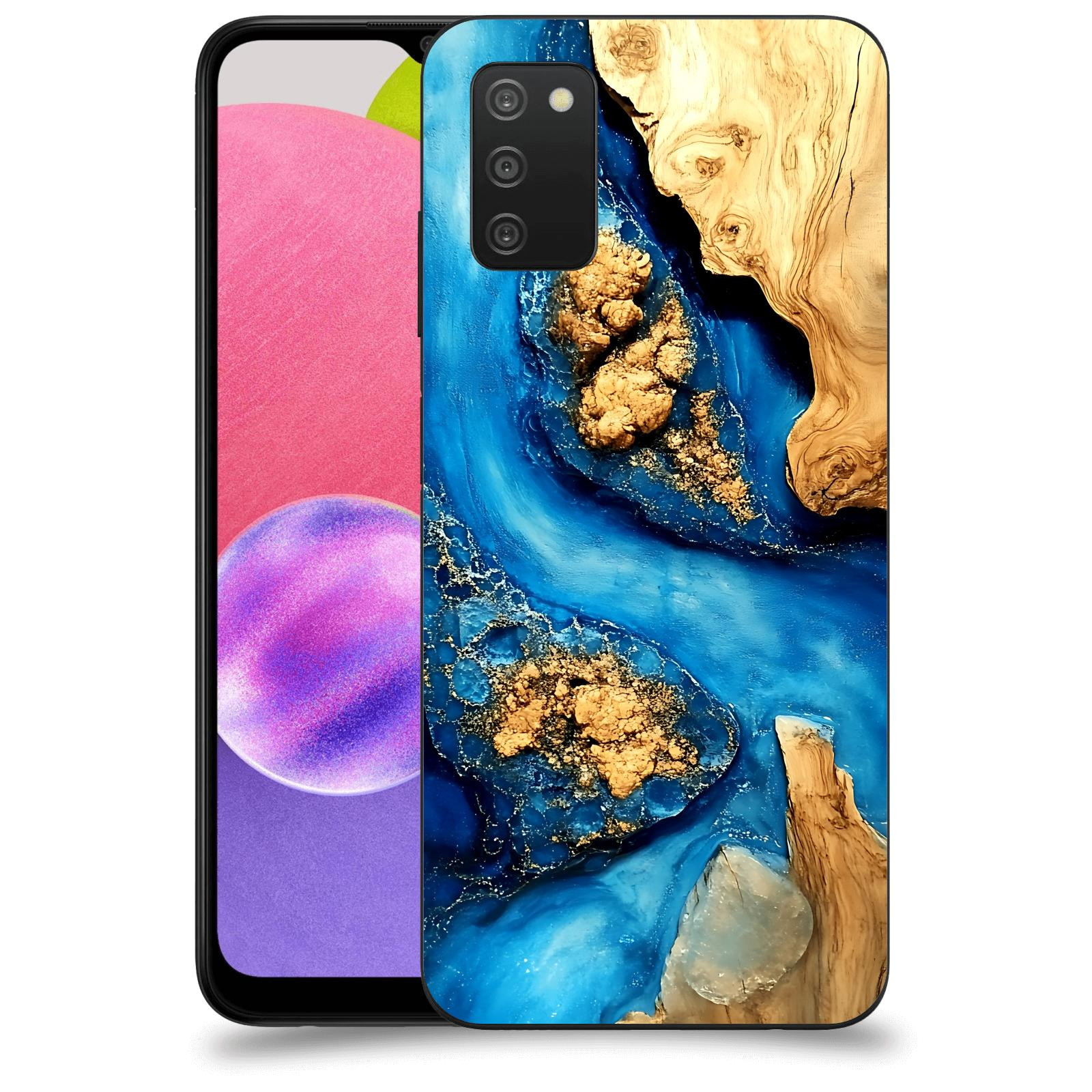 ACOVER Kryt na mobil Samsung Galaxy A03s A037G - Deep Marine II