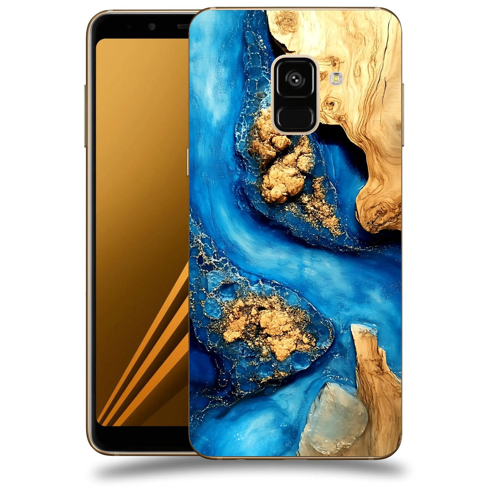 ACOVER Kryt na mobil Samsung Galaxy A8 2018 A530F - Deep Marine II