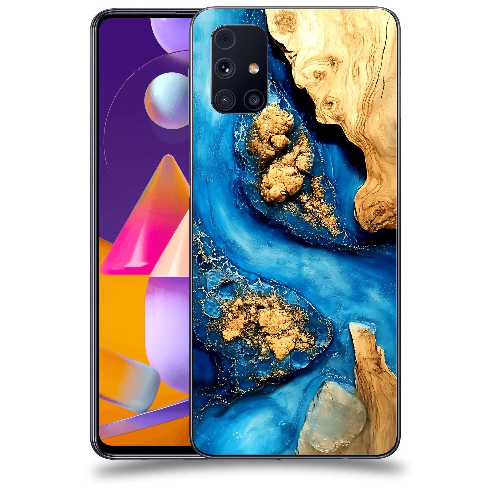 ACOVER Kryt na mobil Samsung Galaxy M31s - Deep Marine II