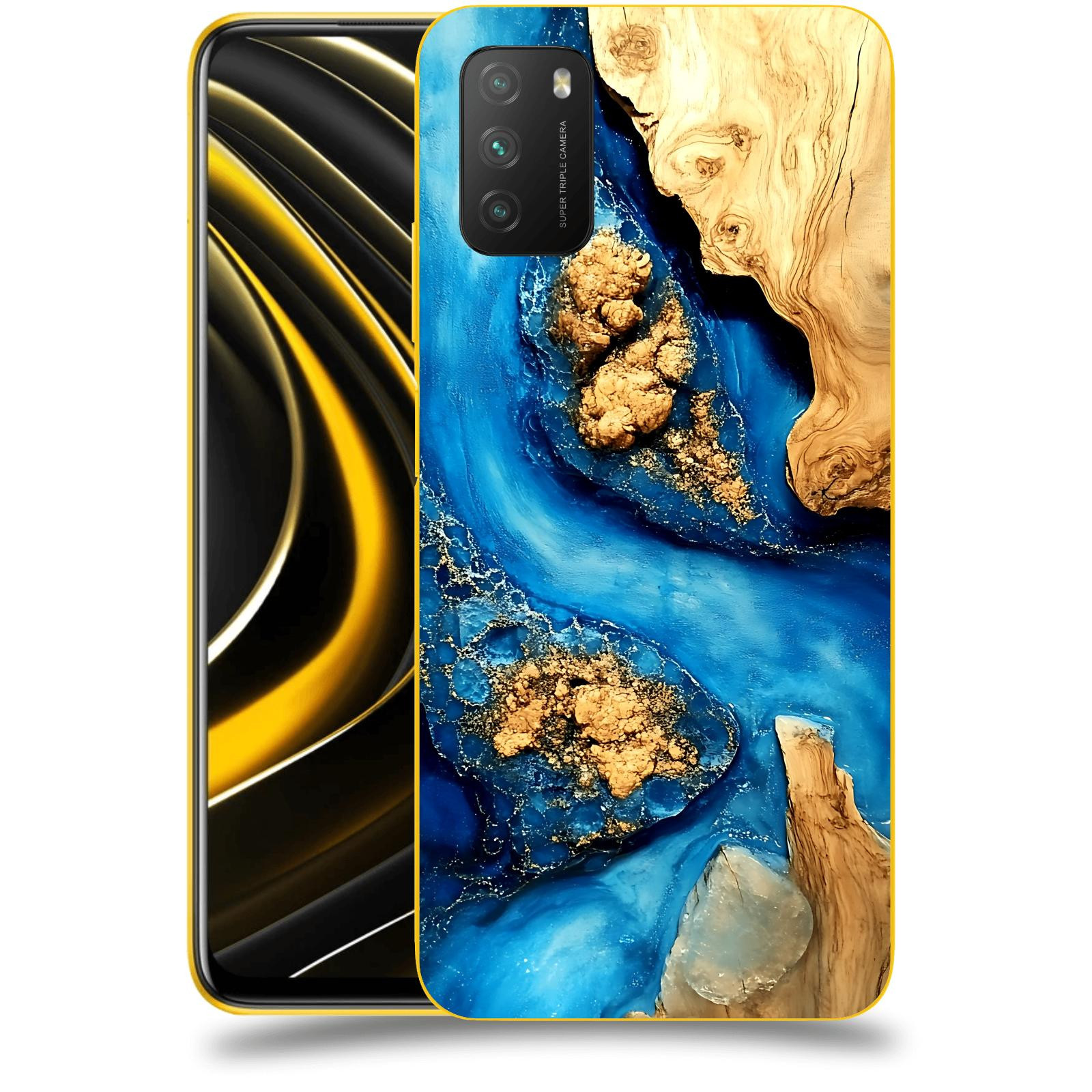 ACOVER Kryt na mobil Xiaomi Poco M3 - Deep Marine II