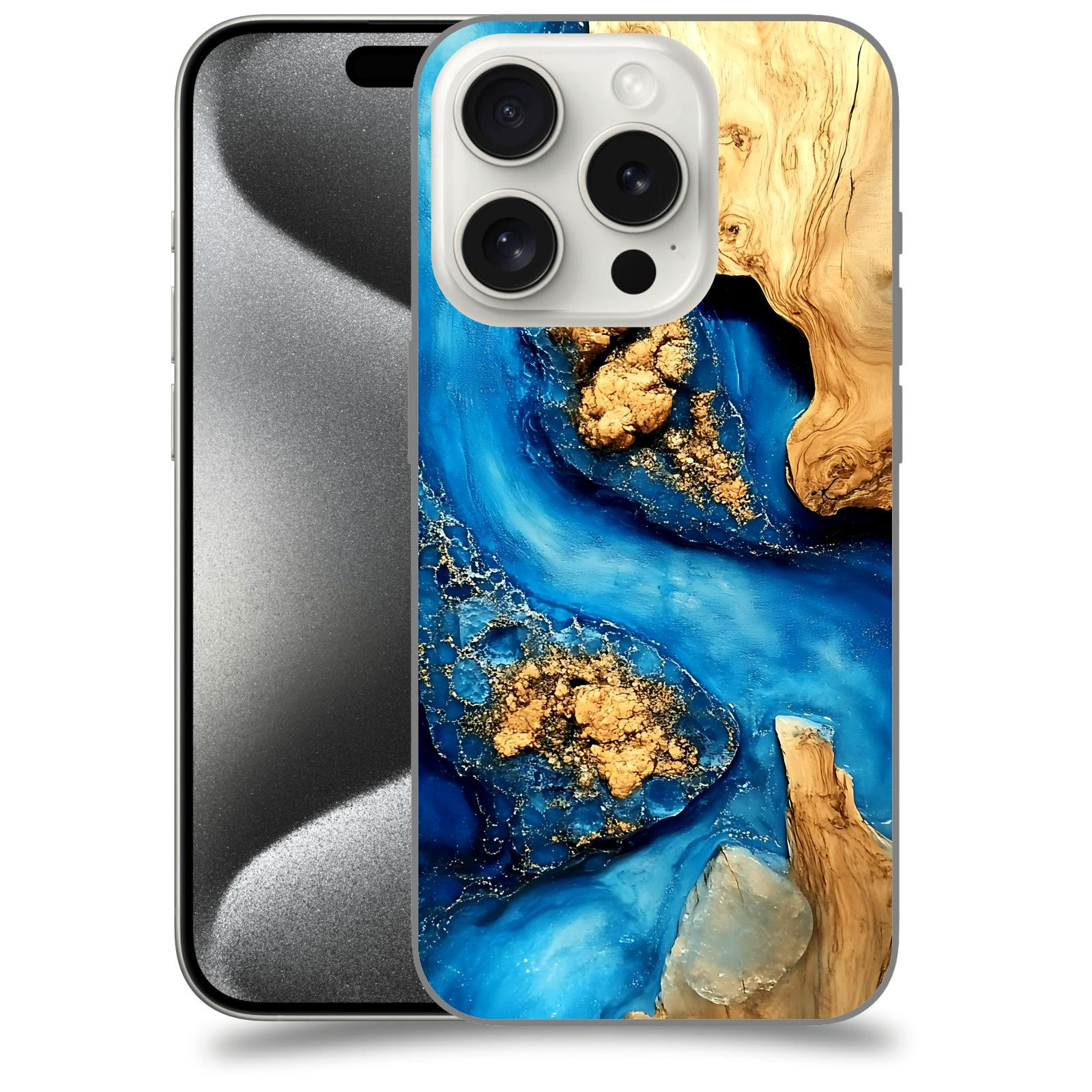 ACOVER Kryt na mobil Apple iPhone 15 pro - Deep Marine II