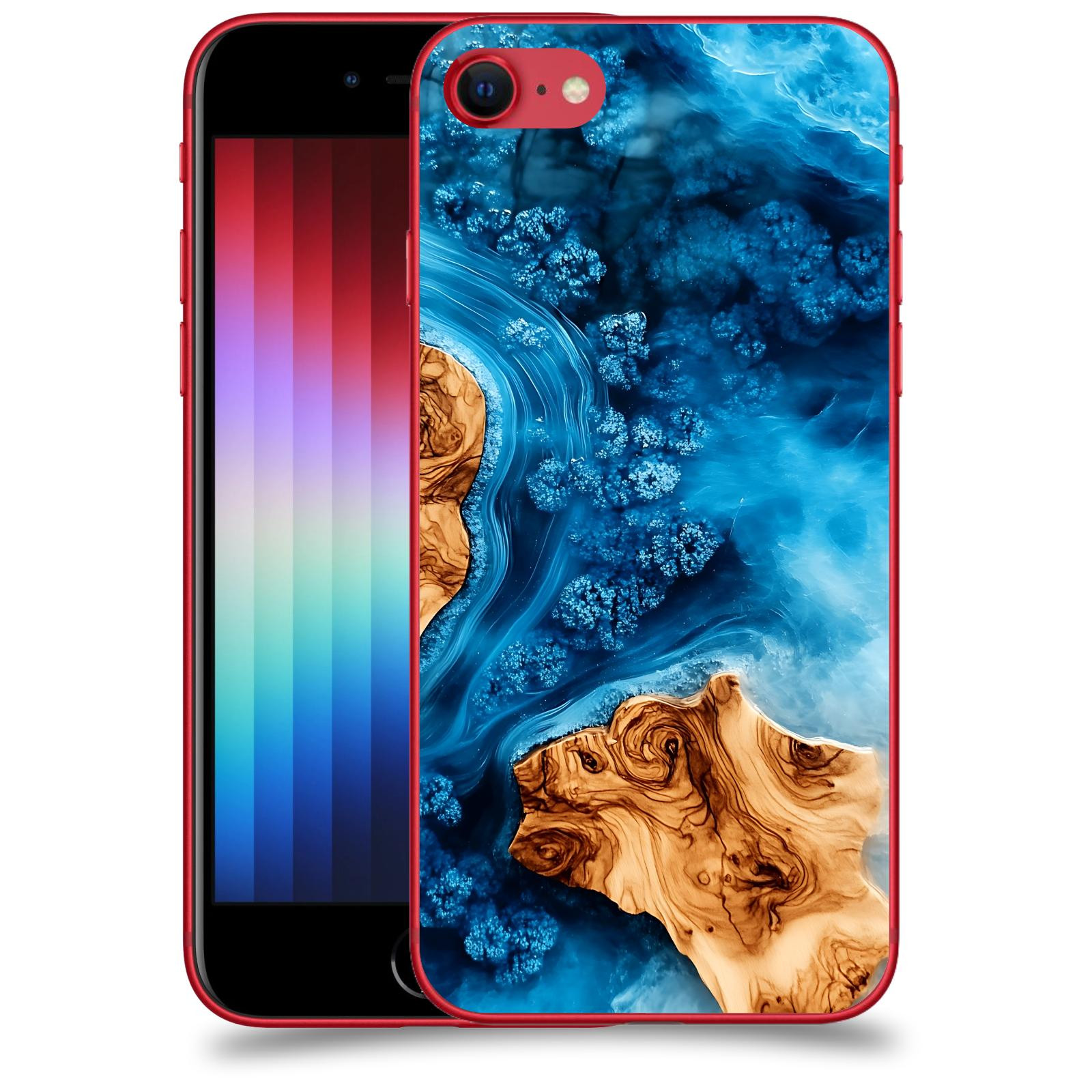 ACOVER Kryt na mobil Apple iPhone SE 2022 - Deep Marine III