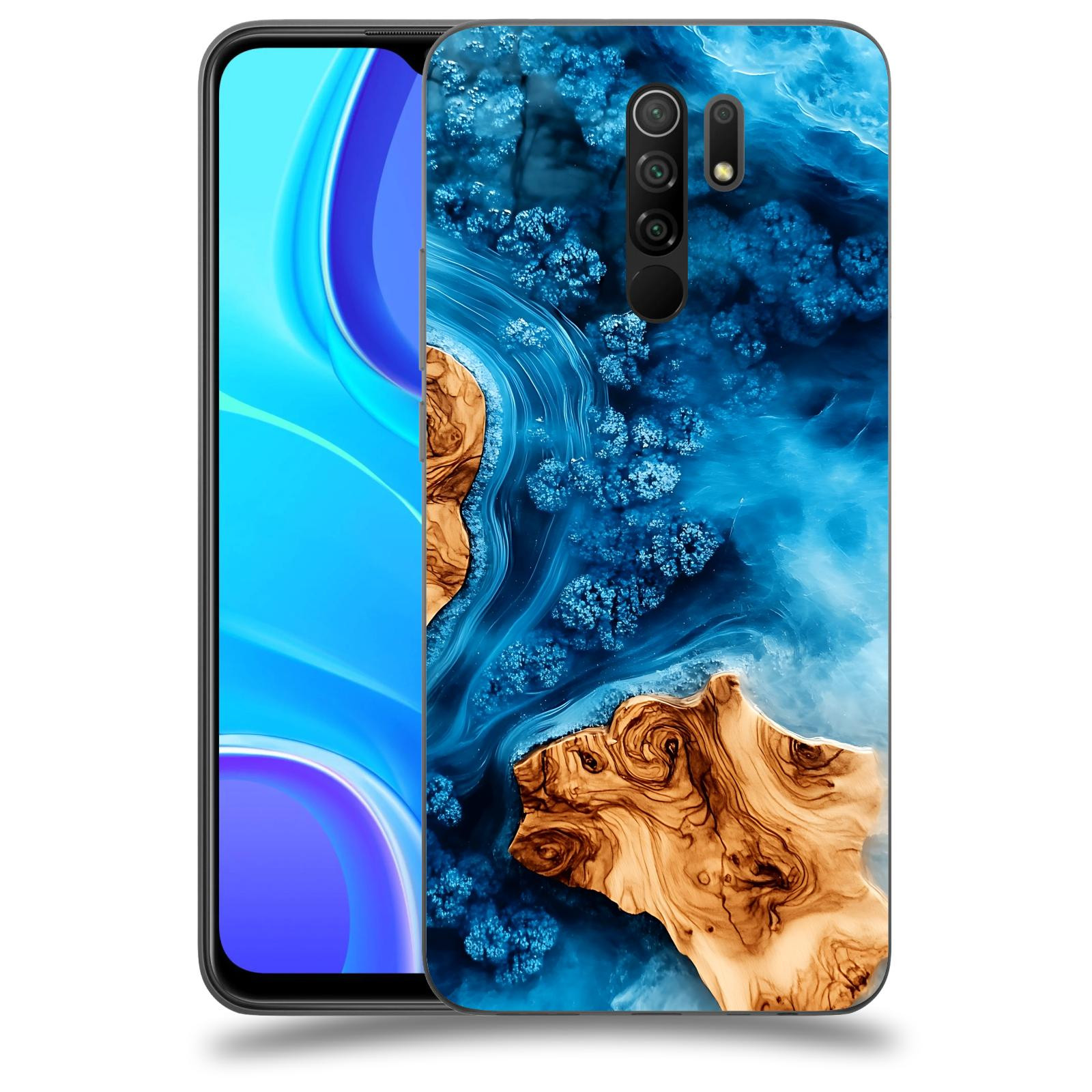 ACOVER Kryt na mobil Xiaomi Redmi 9 - Deep Marine III