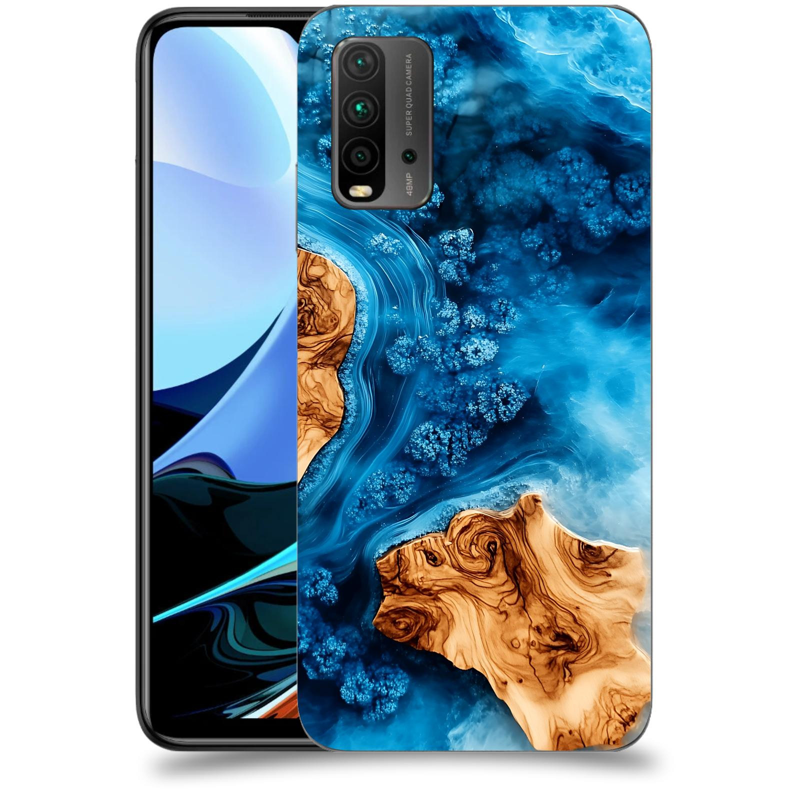 ACOVER Kryt na mobil Xiaomi Redmi 9T - Deep Marine III