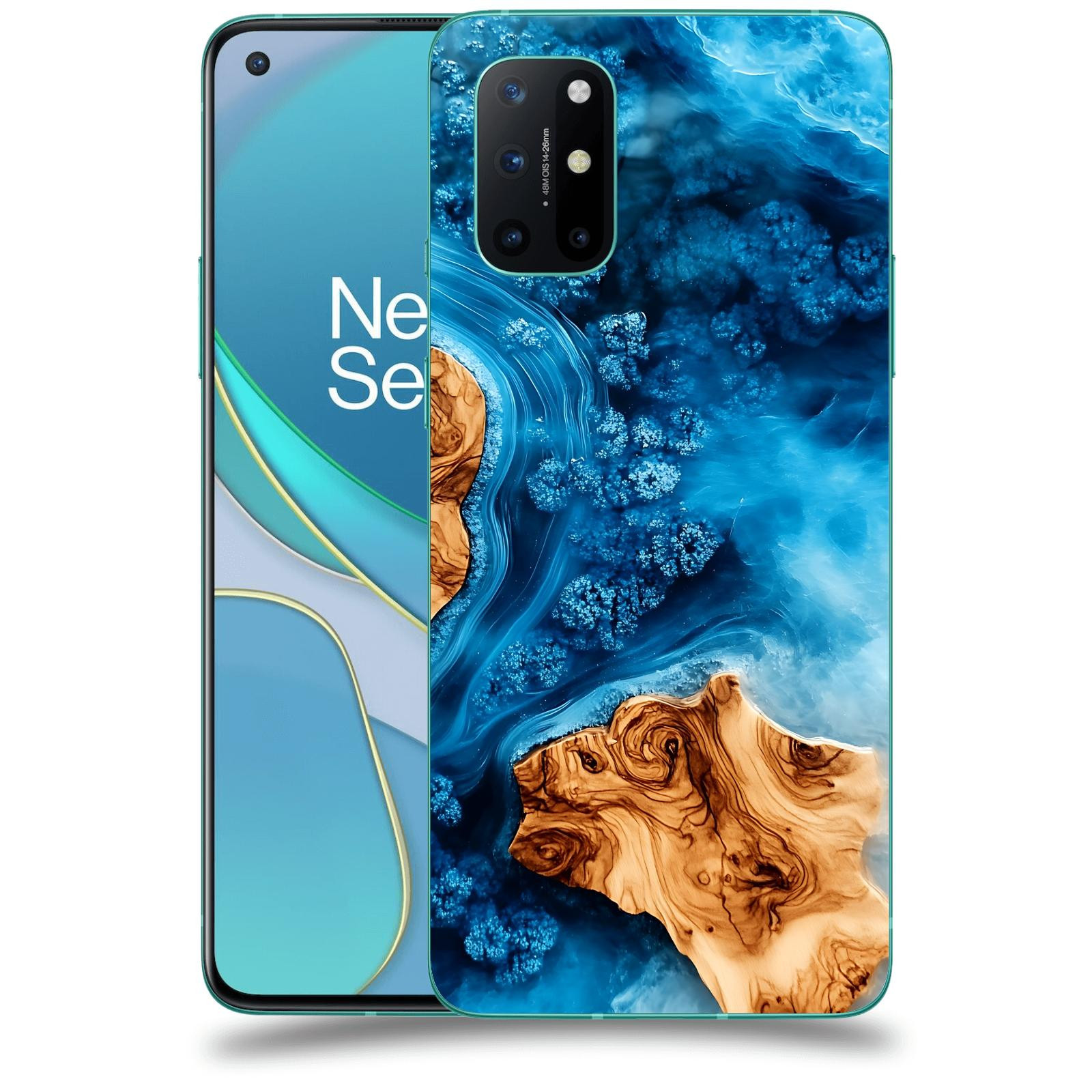 ACOVER Kryt na mobil OnePlus 8T - Deep Marine III