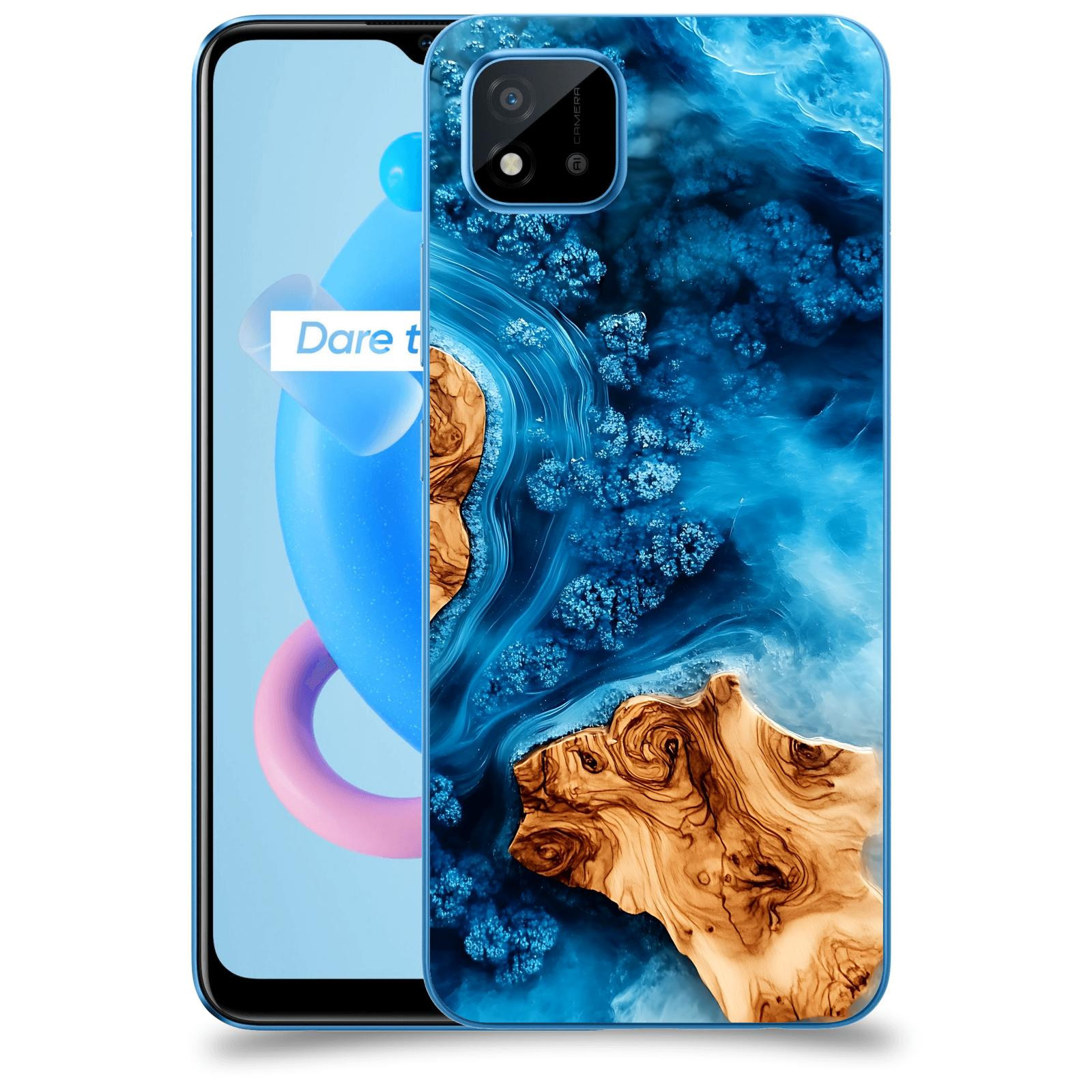 ACOVER Kryt na mobil Realme C11 (2021) - Deep Marine III