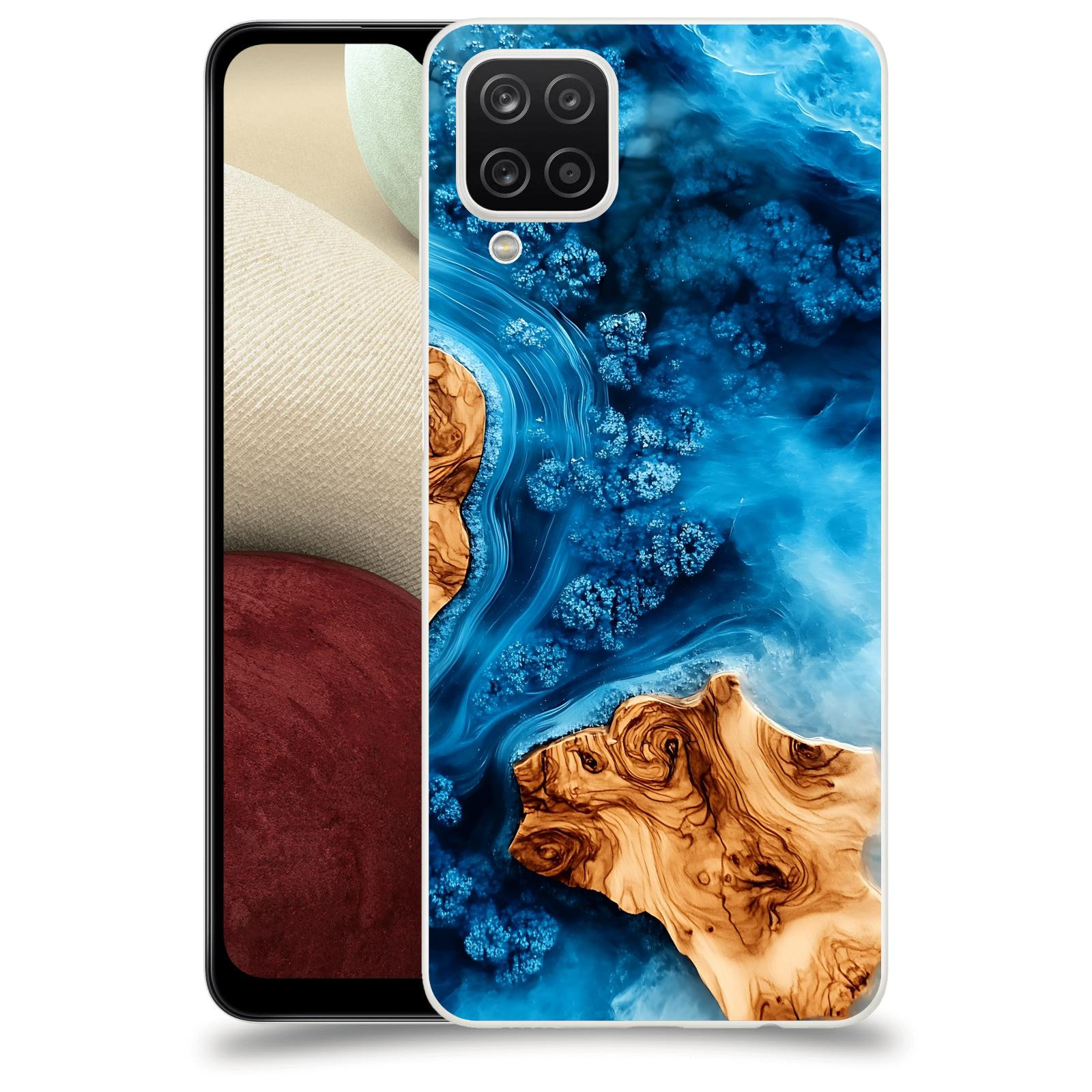 ACOVER Kryt na mobil Samsung Galaxy A12 A125F - Deep Marine III