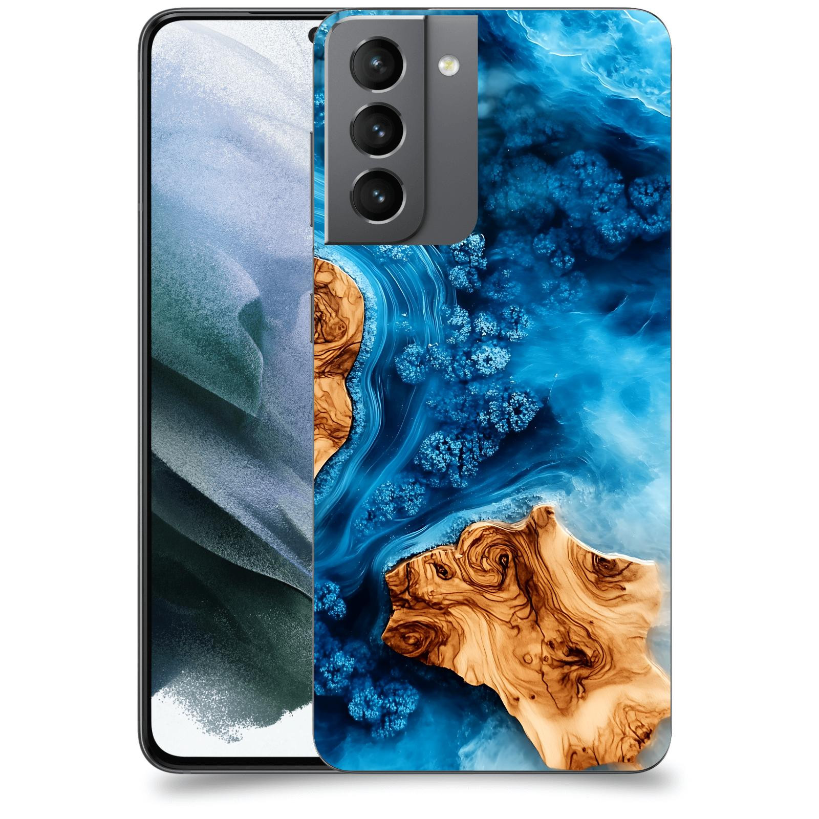 ACOVER Kryt na mobil Samsung Galaxy S21 G991B - Deep Marine III