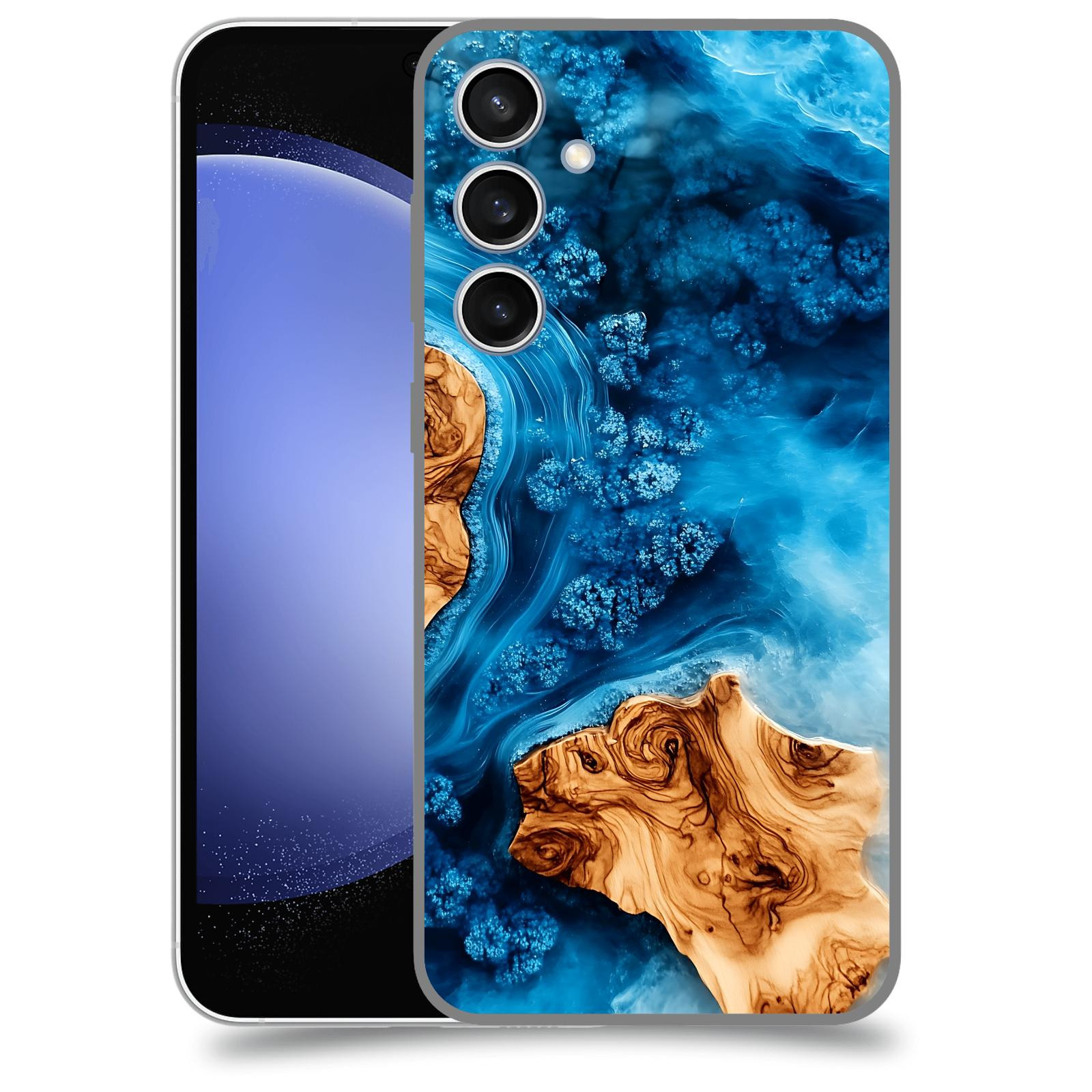 ACOVER Kryt na mobil Samsung Galaxy S23 FE - Deep Marine III