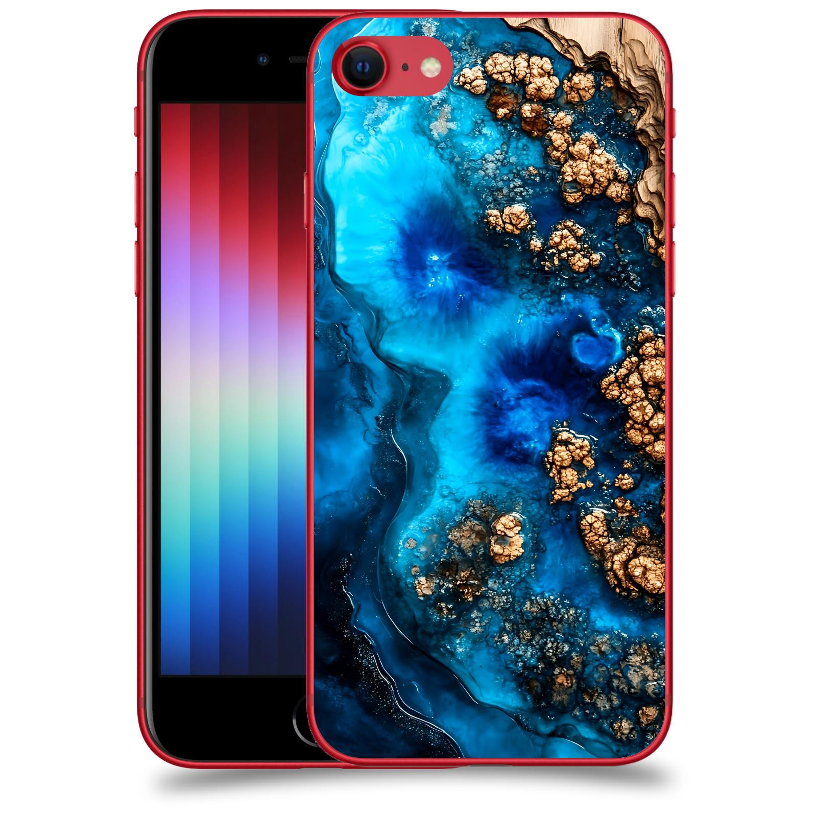 ACOVER Kryt na mobil Apple iPhone SE 2022 - Deep Marine IV