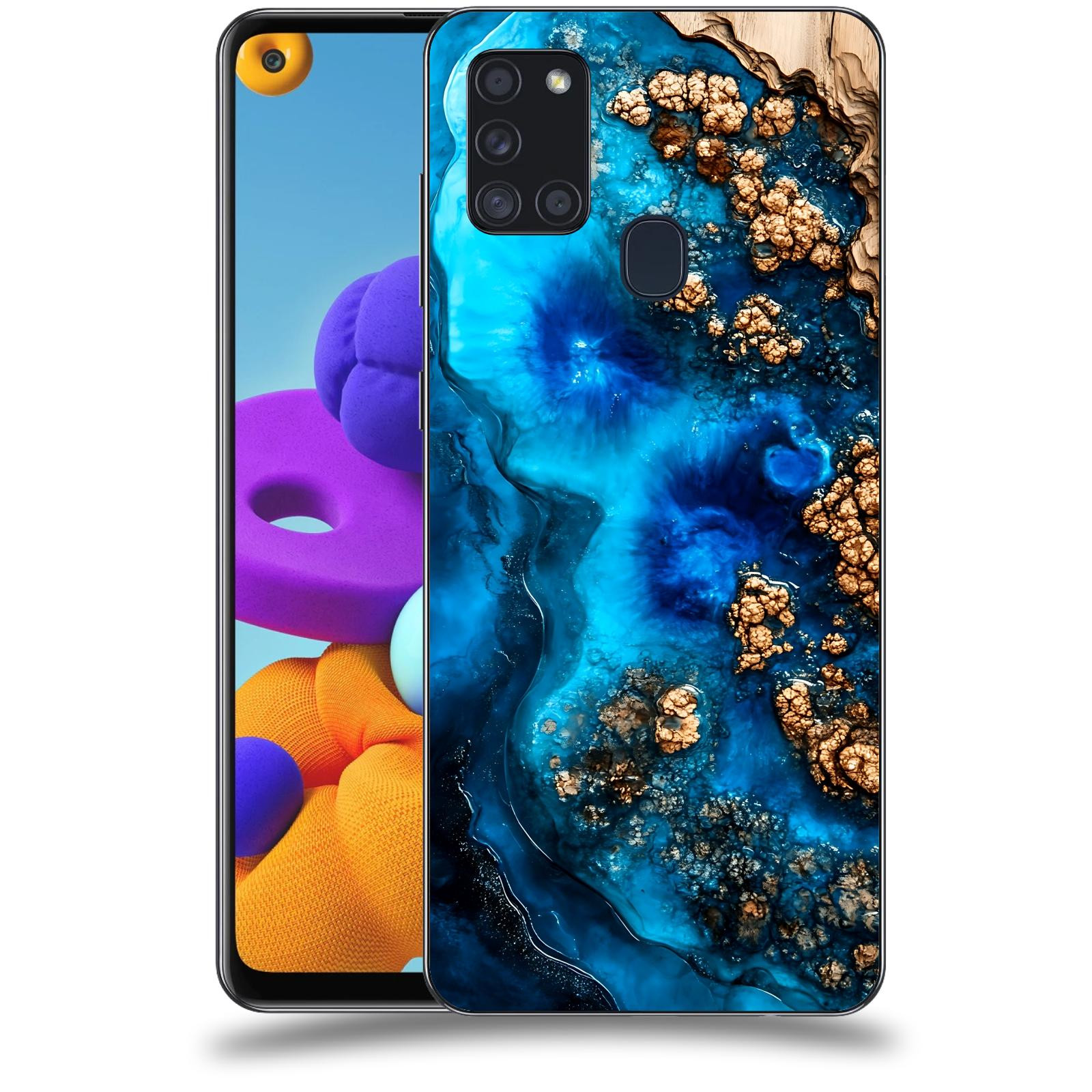 ACOVER Kryt na mobil Samsung Galaxy A21s - Deep Marine IV