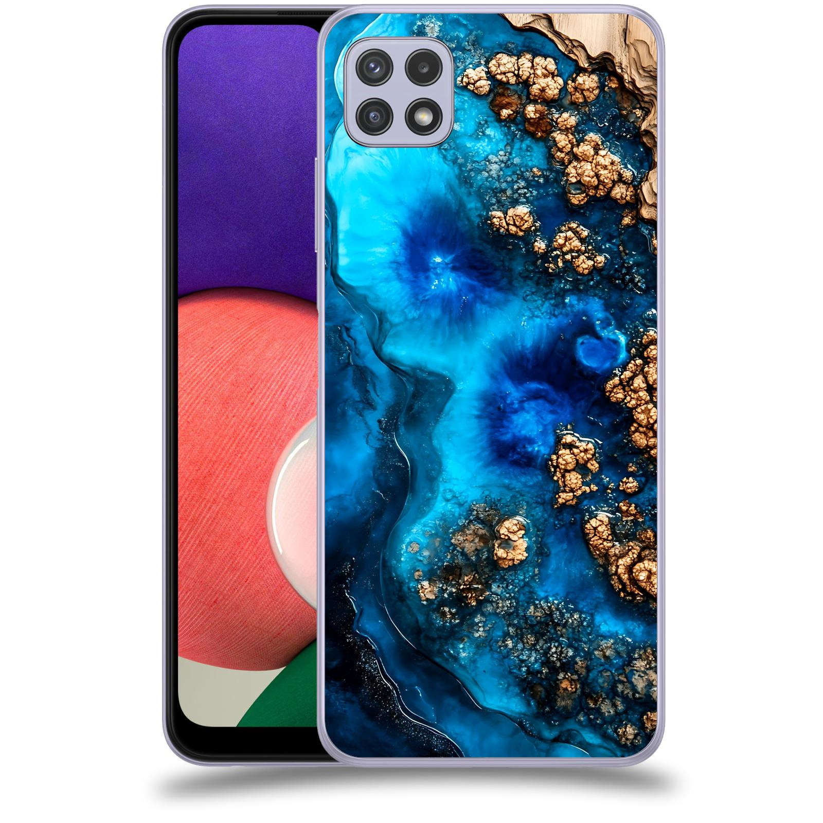 ACOVER Kryt na mobil Samsung Galaxy A22 5G A226B - Deep Marine IV