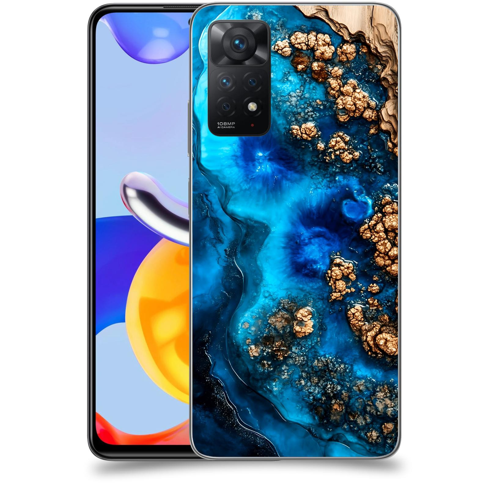 ACOVER Kryt na mobil Xiaomi Redmi Note 11 Pro - Deep Marine IV