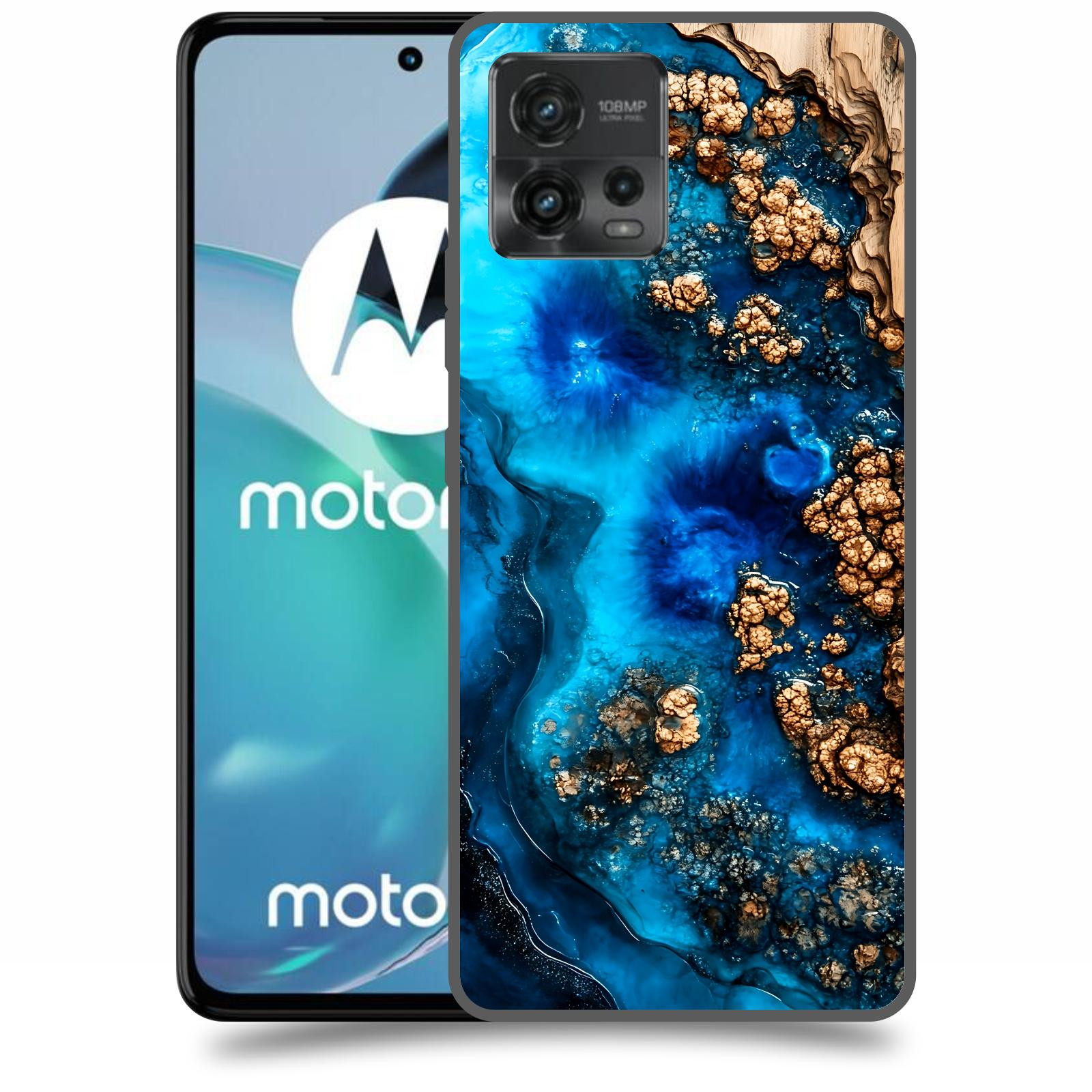 ACOVER Kryt na mobil Motorola Moto G72 - Deep Marine IV
