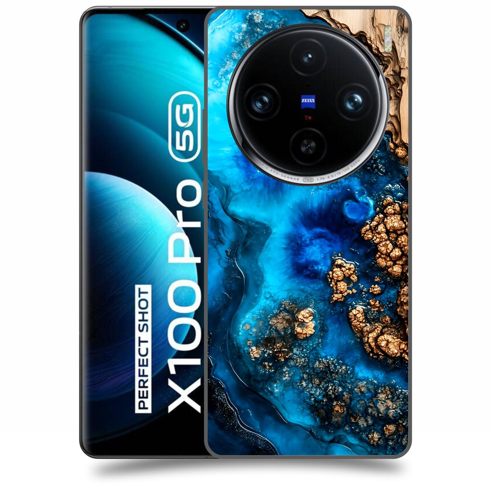 ACOVER Kryt na mobil Vivo X100 Pro 5G - Deep Marine IV